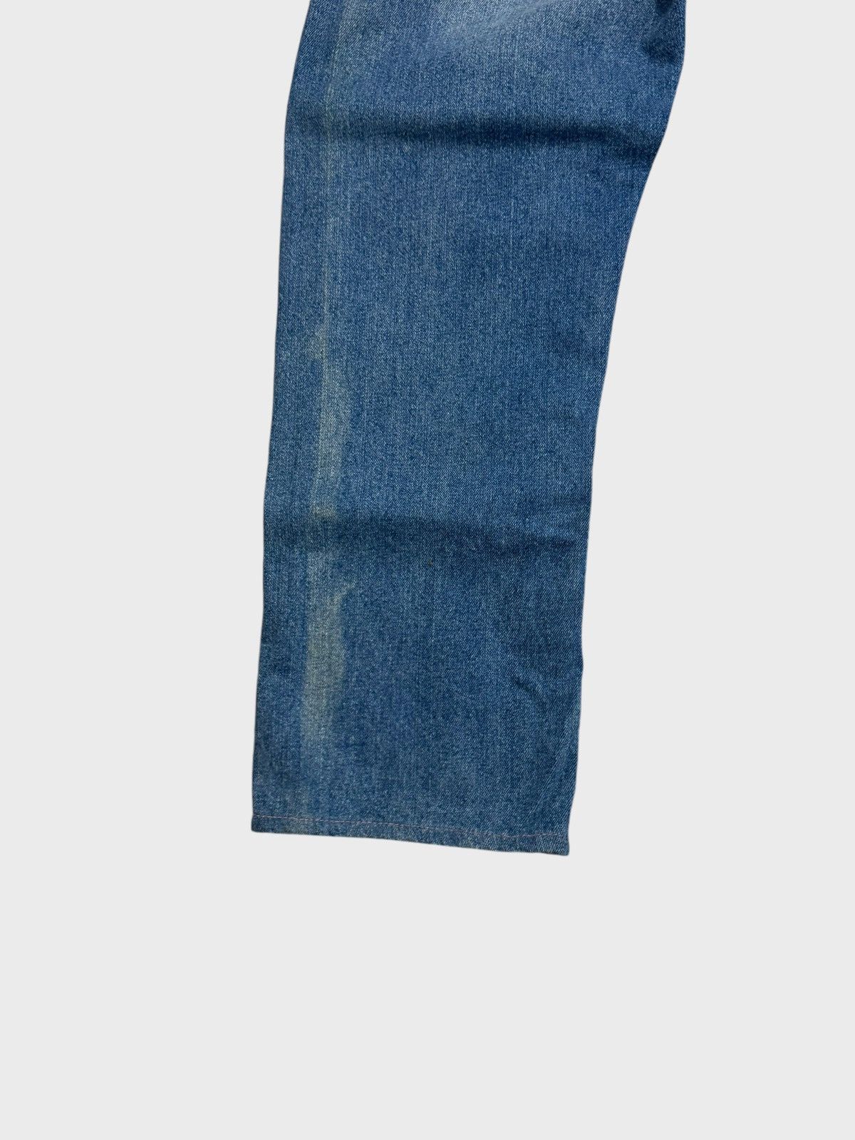 Japanese Brand VINTAGE KARAKURI TAMASHI TRADITION DRAGON ACID WASH DENIM Size US 32 / EU 48 - 13 Thumbnail