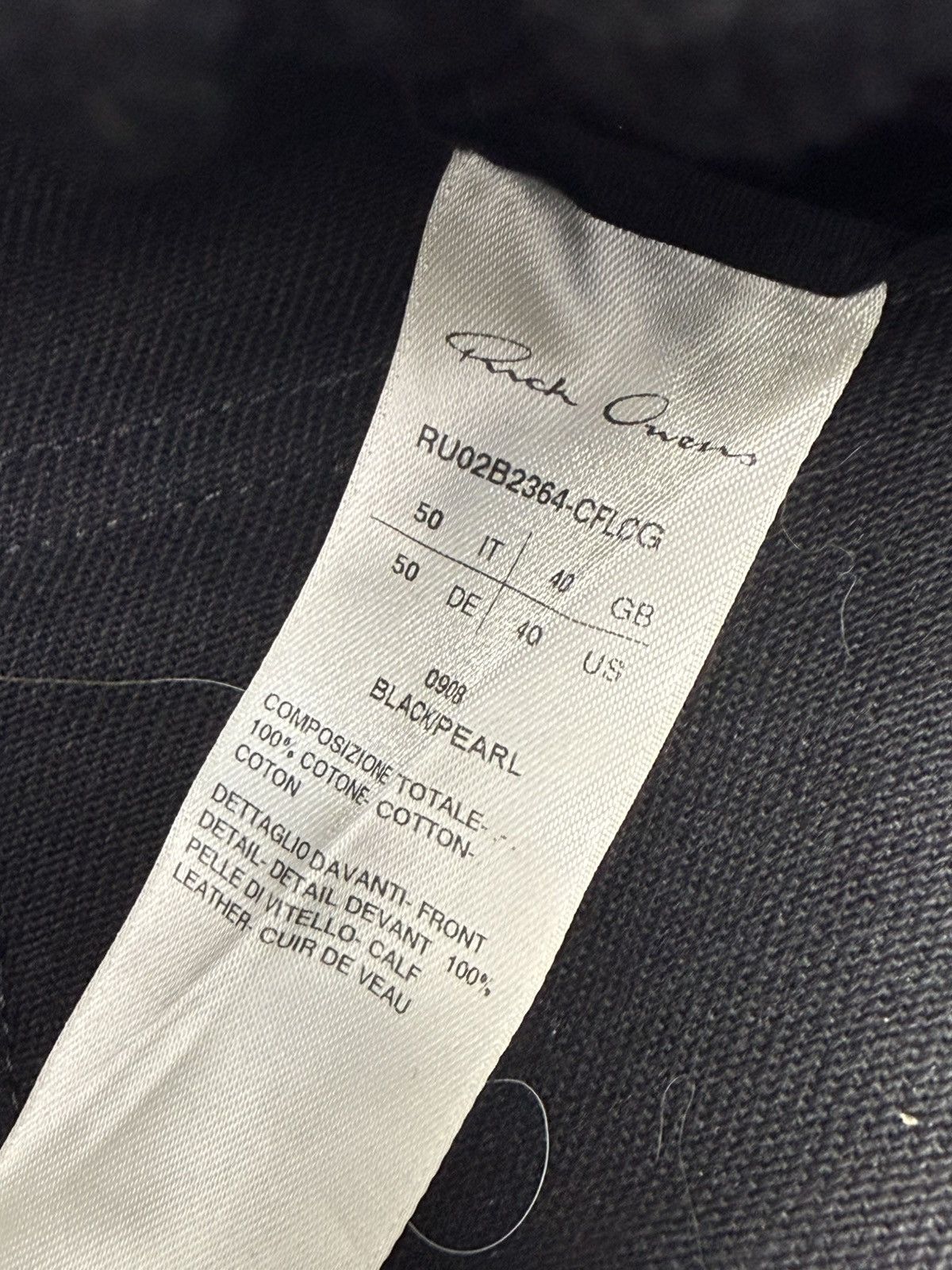 Rick Owens Rick Owens FW22 Larry Cargo Joggers Size US 30 / EU 46 - 9 Thumbnail
