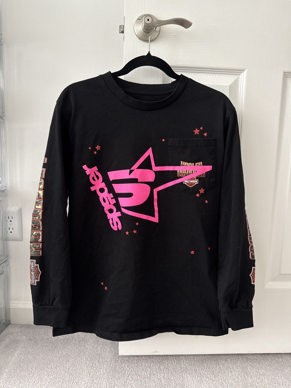 Harley-Davidson スパイダー　long sleeve VINTAGE HARLEY SPIDER WEB LONG SLEEVE – SANFT