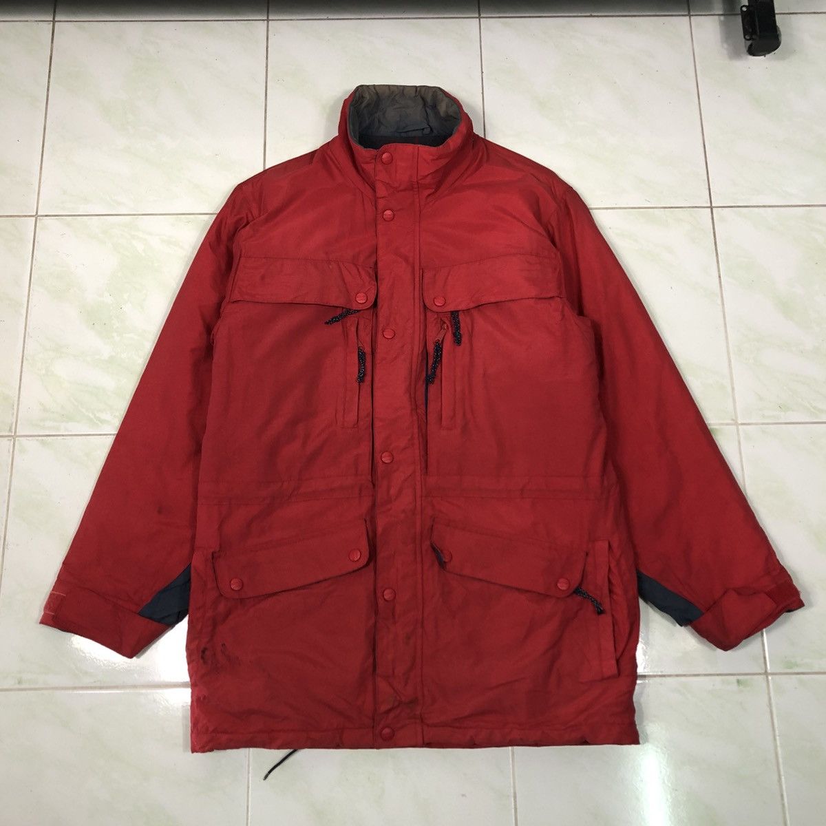 Japanese Brand Vintage Hunting Chore Jacket L.L.Bean Blanket Tartan Check Size US S / EU 44-46 / 1 - 1 Thumbnail