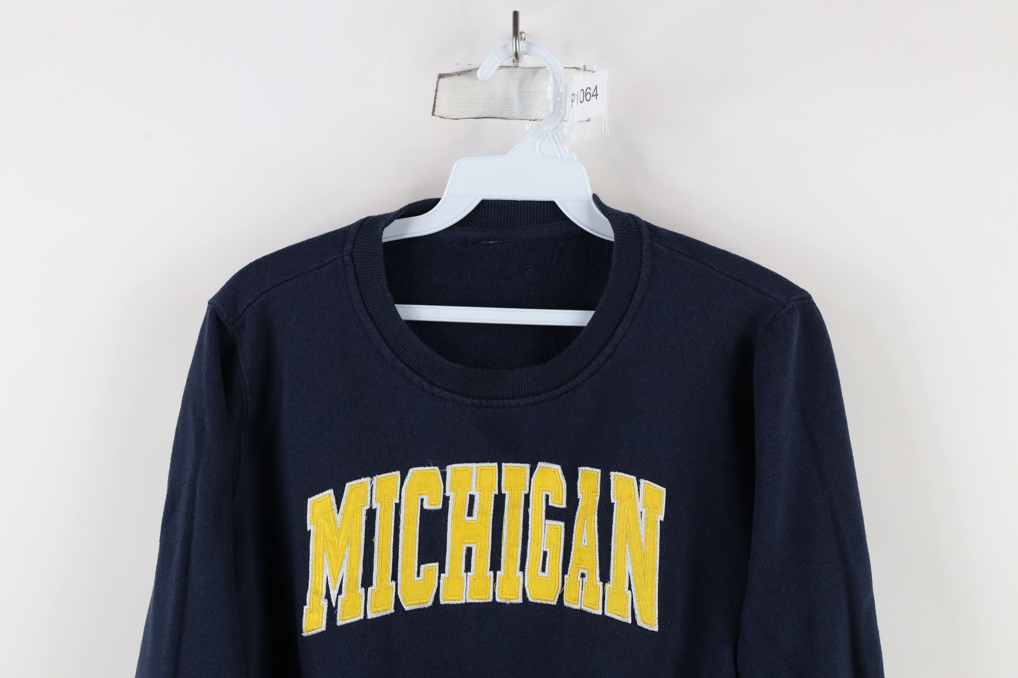 Vintage Vintage 90s University of Michigan Crewneck Sweatshirt Size S / US 4 / IT 40 - 2 Thumbnail
