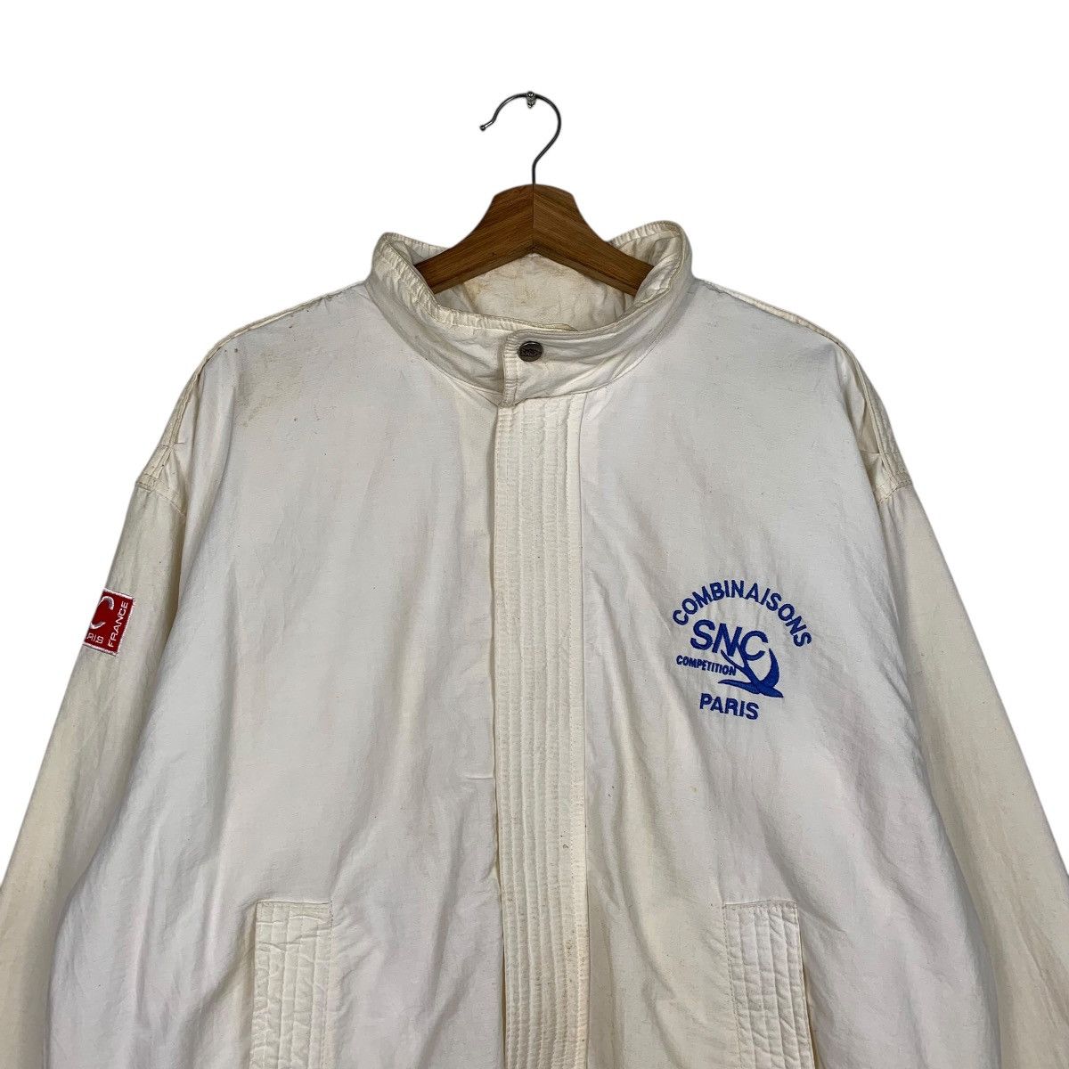 Other Vintage SNC Paris Grand Prix Racing Team Jacket Size US L / EU 52-54 / 3 - 2 Thumbnail