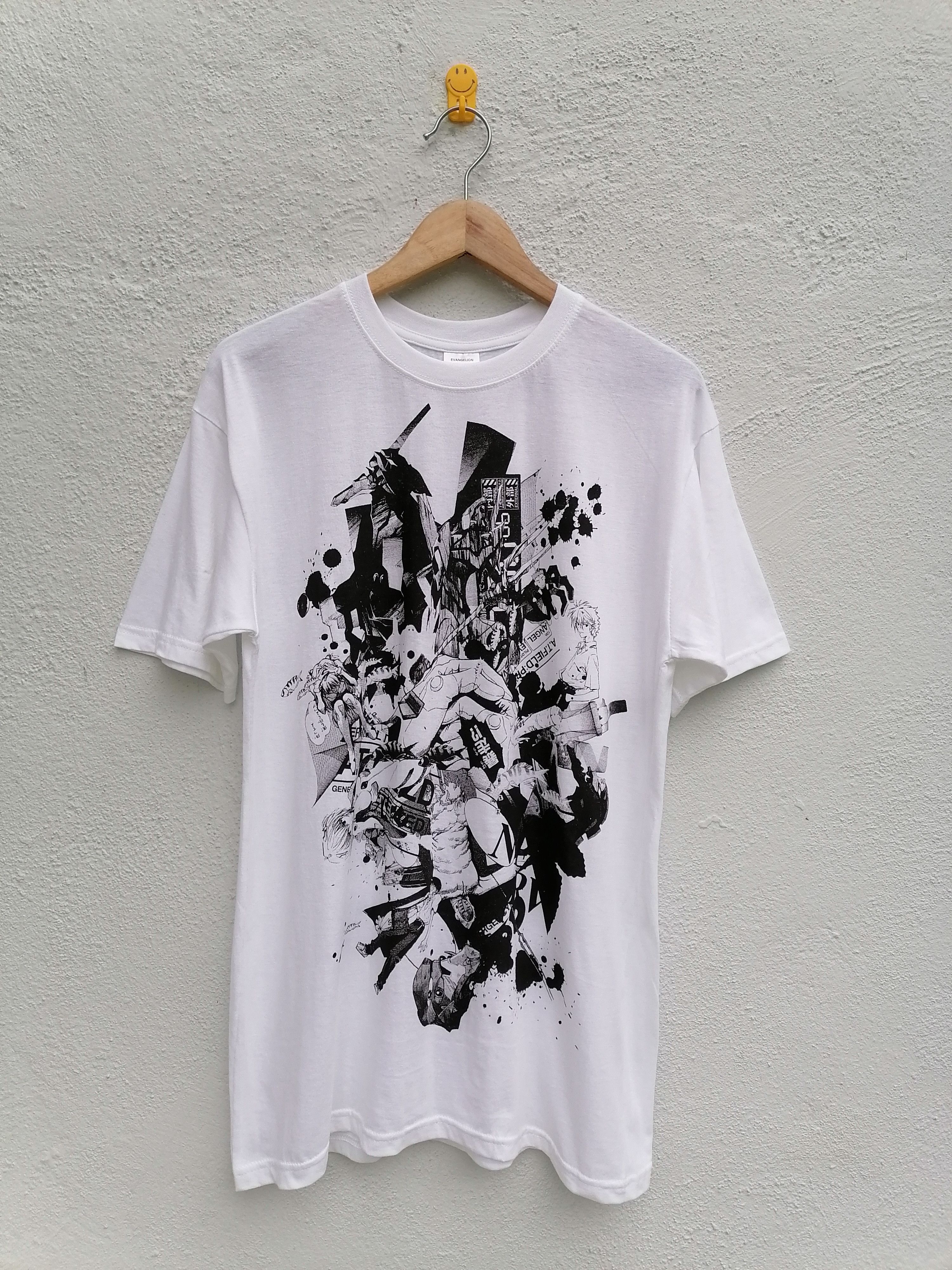 Anime Vintage Neon Genesis Evangelion 2007 Anime Manga Tee Size US M / EU 48-50 / 2 - 1 Thumbnail