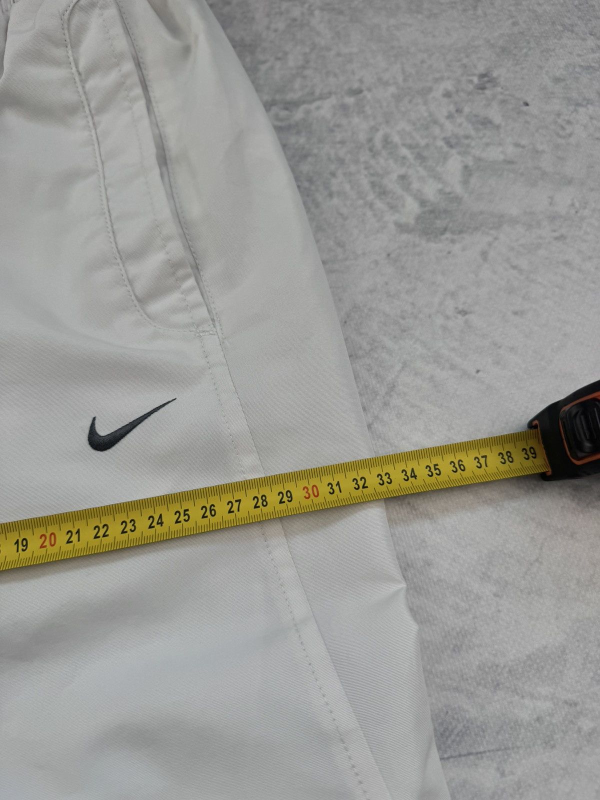 NIKE Swish logo 00s Nylon Gimmick Pants