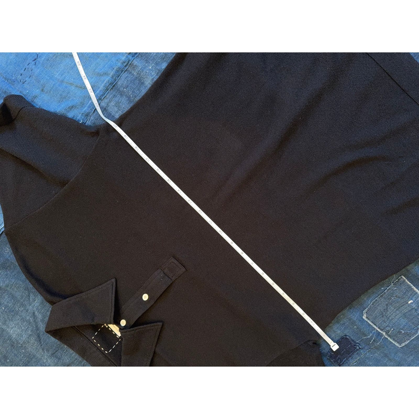 Visvim $960 Visvim POLO SHIRT KNIT S/S (SIC) - 4 - Black Size US XL / EU 56 / 4 - 8 Thumbnail
