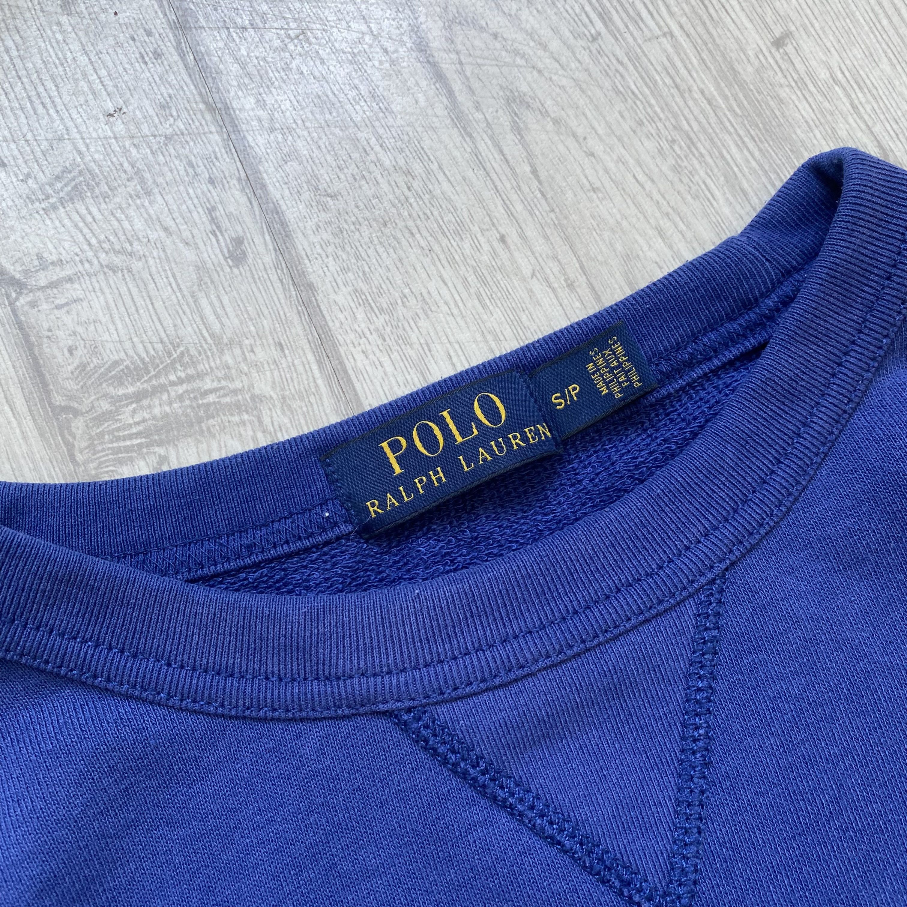 Polo Ralph Lauren Vintage 00s Polo Ralph Lauren sweatshirt Creweck light Size US S / EU 44-46 / 1 - 5 Thumbnail