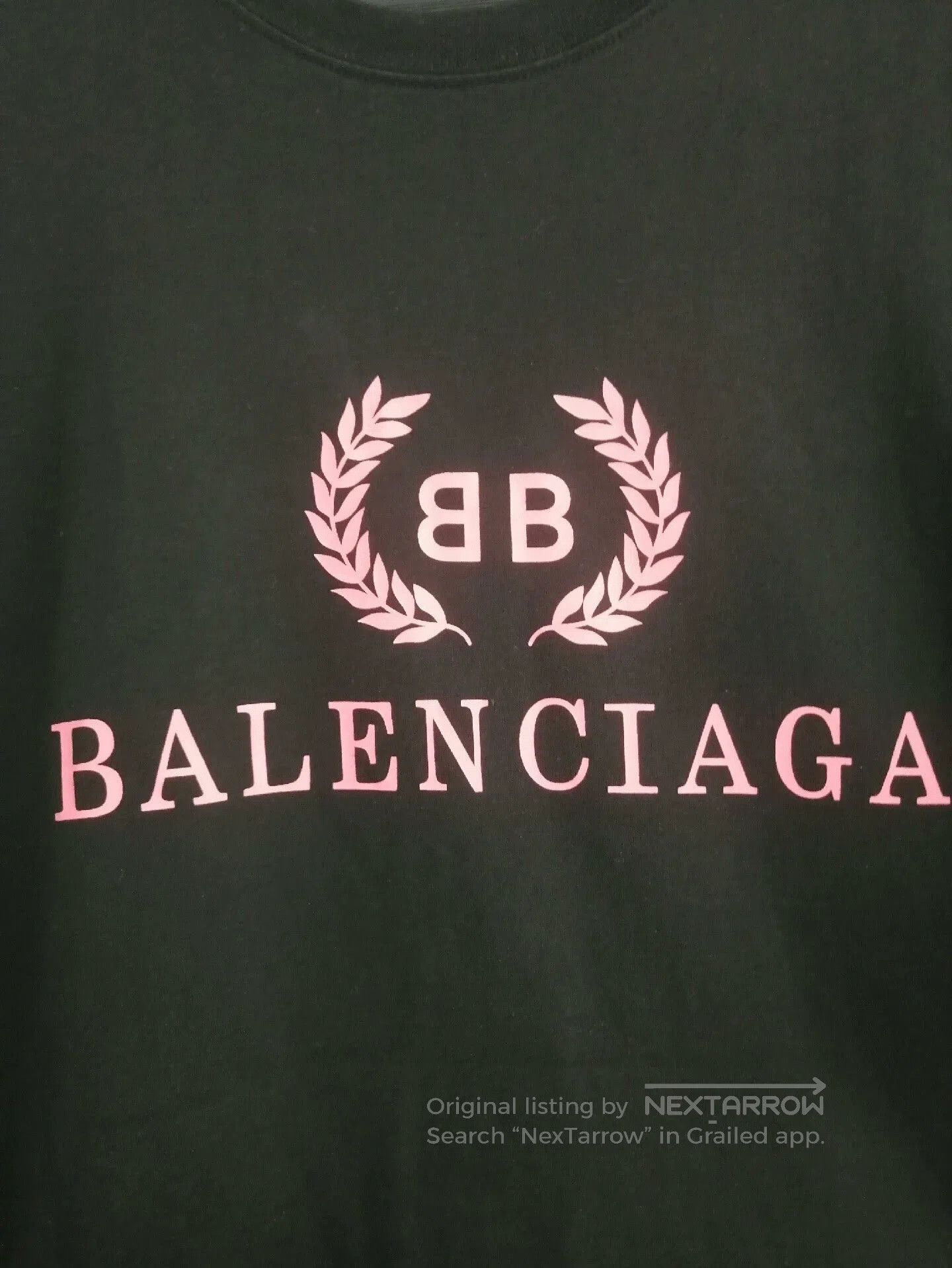 Balenciaga Balenciaga Red Double B Print T. Size US M / EU 48-50 / 2 - 3 Thumbnail