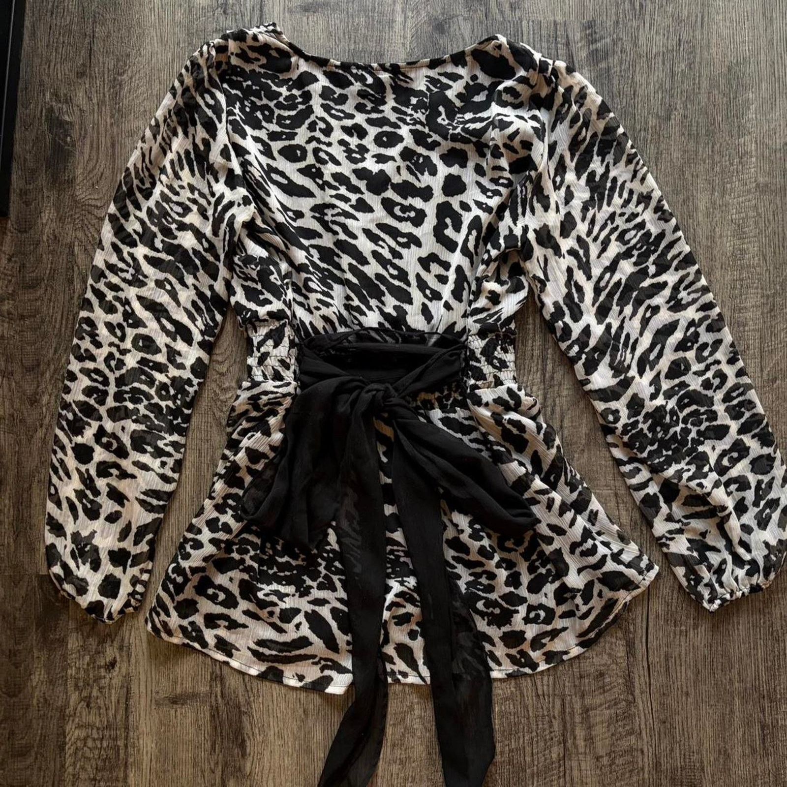 Other Leopard print long sleeve top Size M / US 6-8 / IT 42-44 - 4 Thumbnail