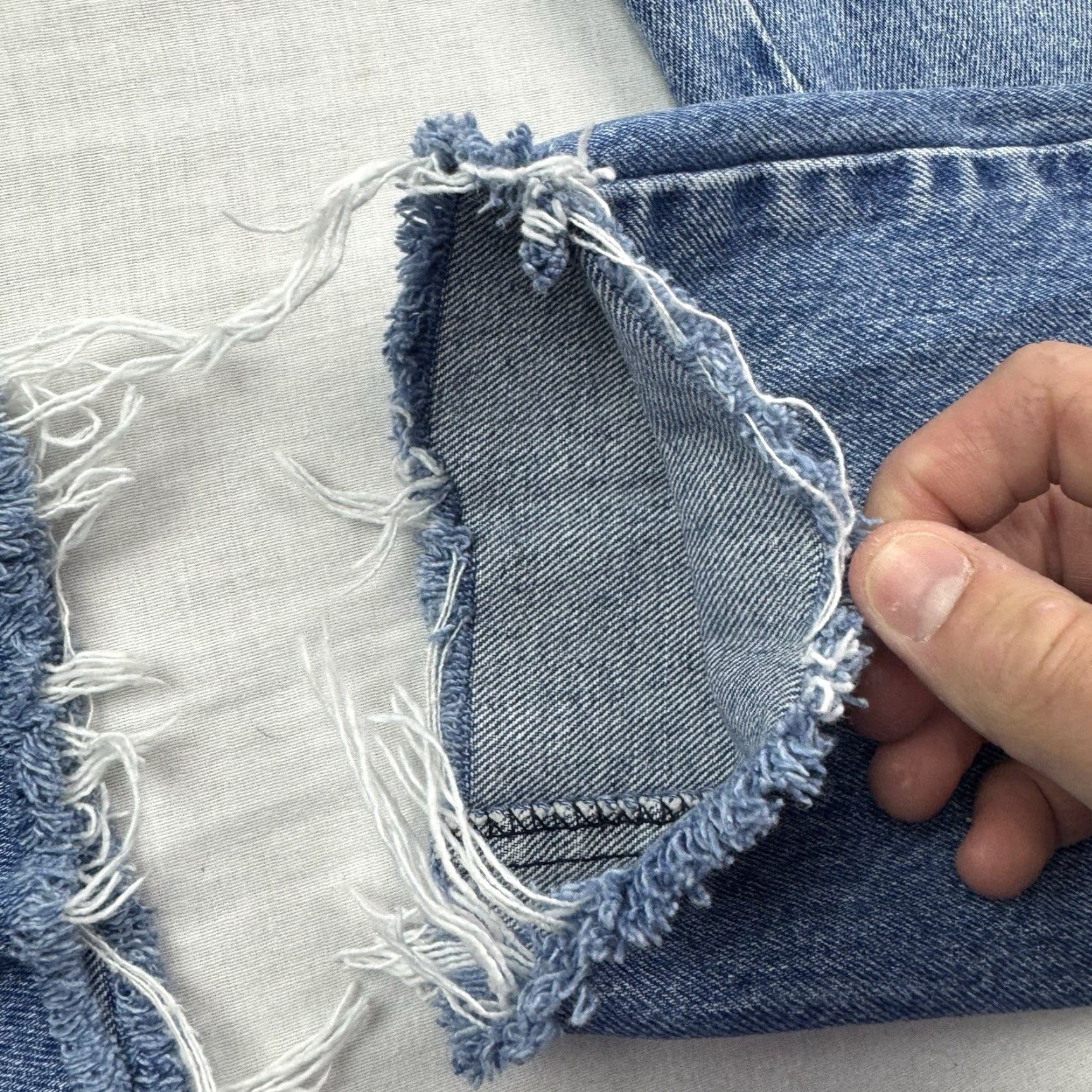 Levi's VINTAGE Levi's Jeans 568 Womens 11 High Waisted Mom 1980s 90s Made In USA Blue 90s Levis 568 Womens Jeans Size 32" / US 10 / IT 46 - 4 Thumbnail