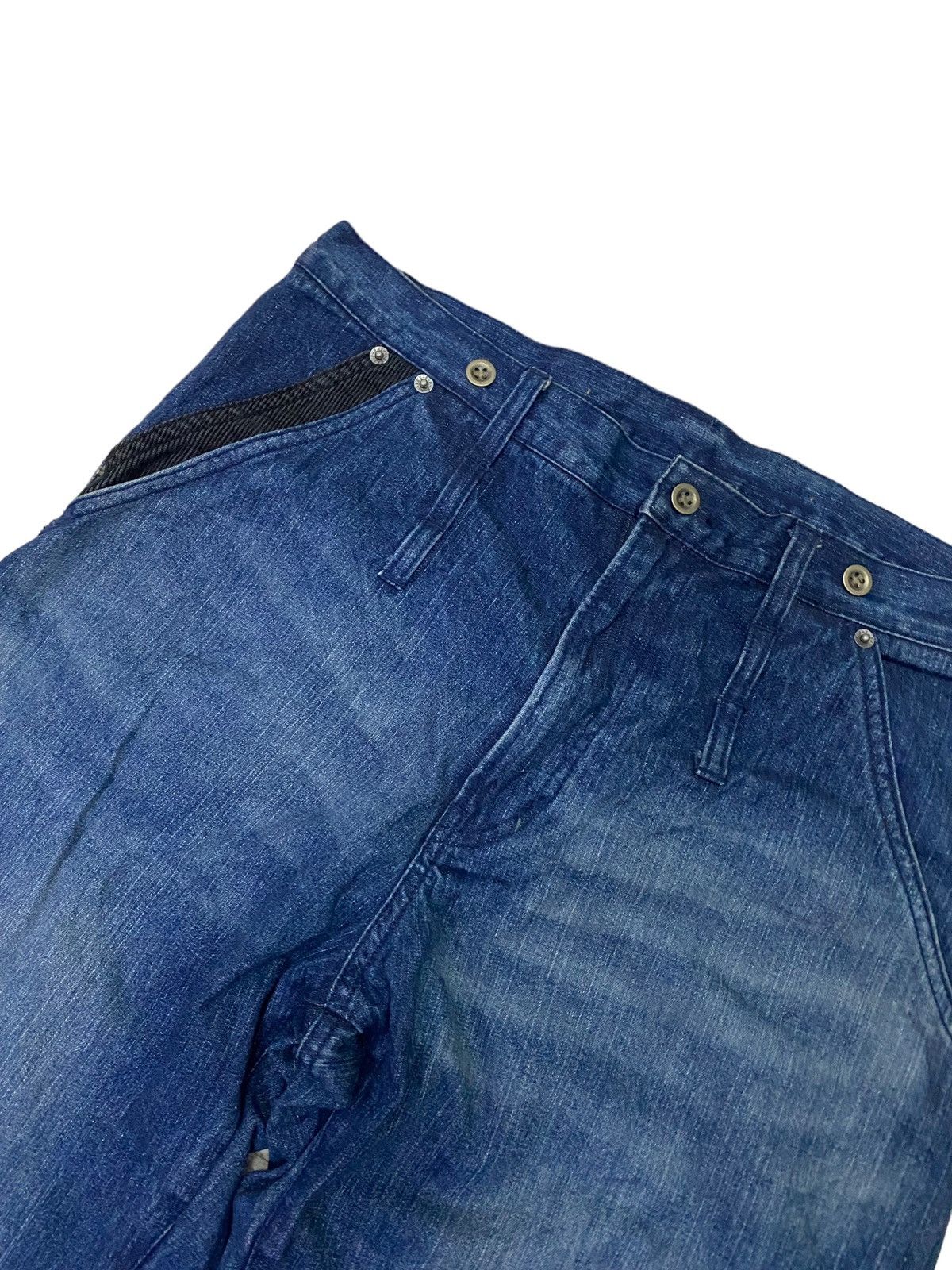 PPFM 💥Avant Garde PPFM Indigo Blue Cargo Pant Size US 33 - 5 Thumbnail