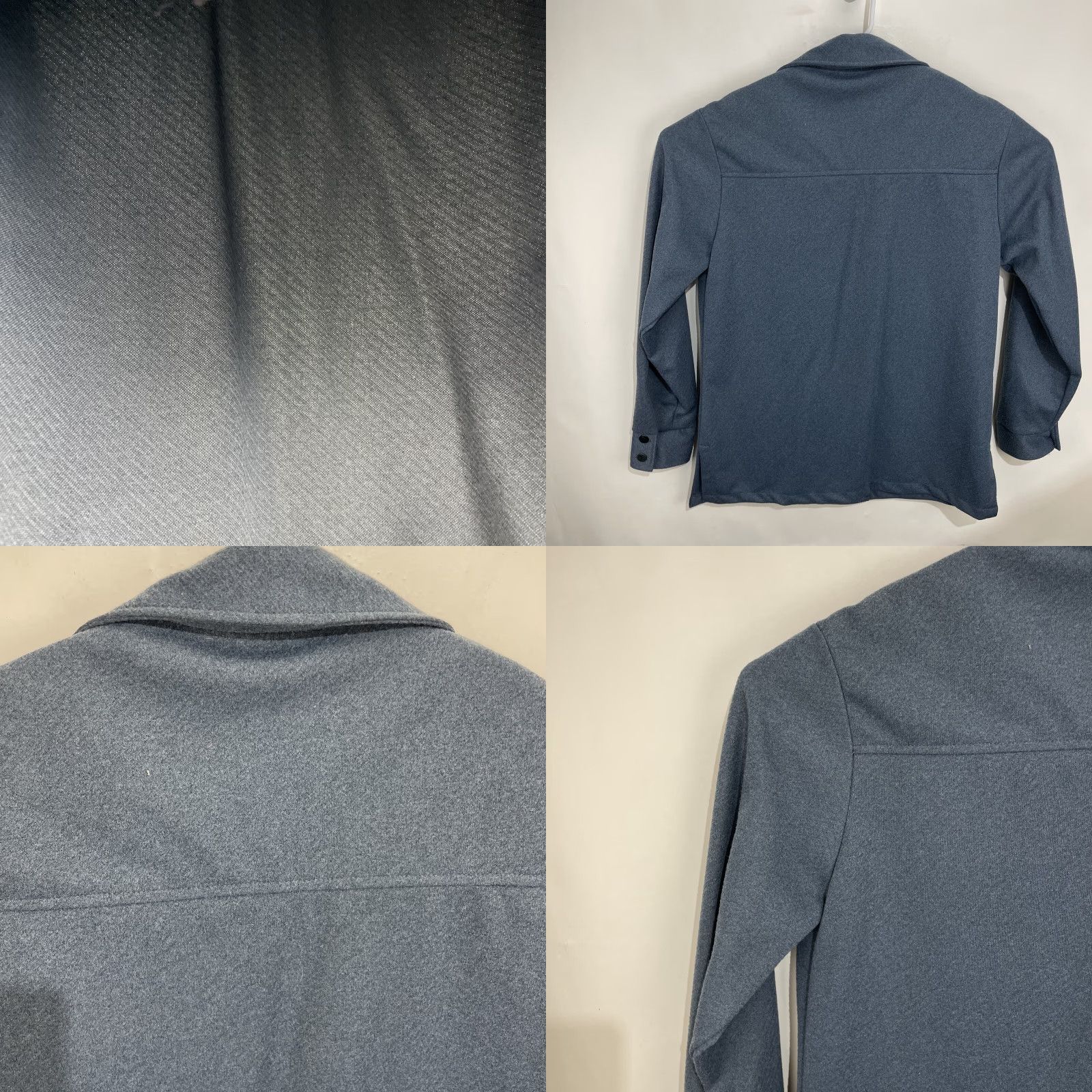 Vintage VINTAGE Arnold Palmer Outer Shirt Jacket Robert Bruce Made In USA L Blue Casual 80s Mens/Adults Size US L / EU 52-54 / 3 - 9 Thumbnail