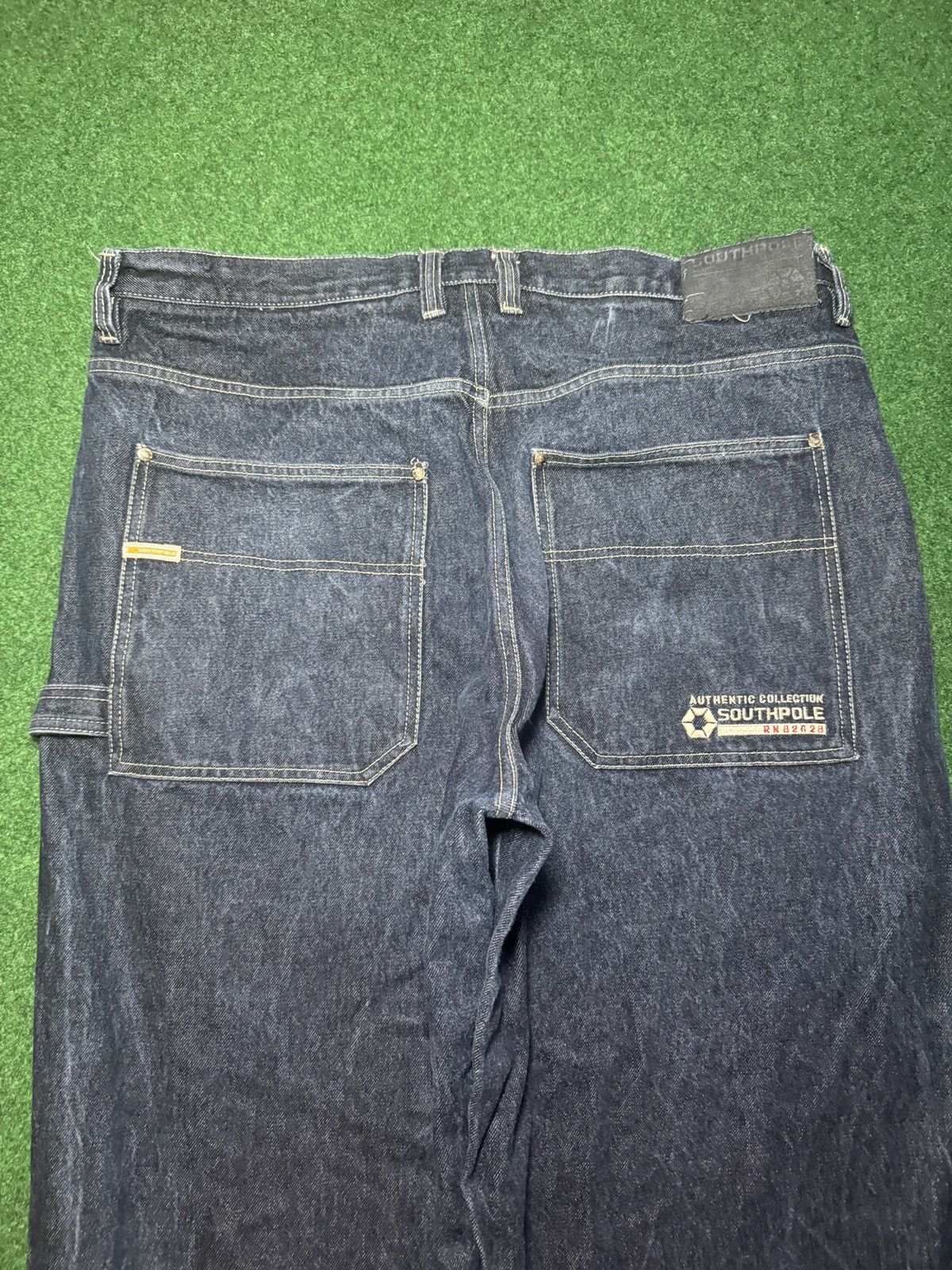 Southpole Vintage SouthPole Carpenter Jeans Dark Wash Y2k Skater Baggy Size US 42 / EU 58 - 2 Thumbnail