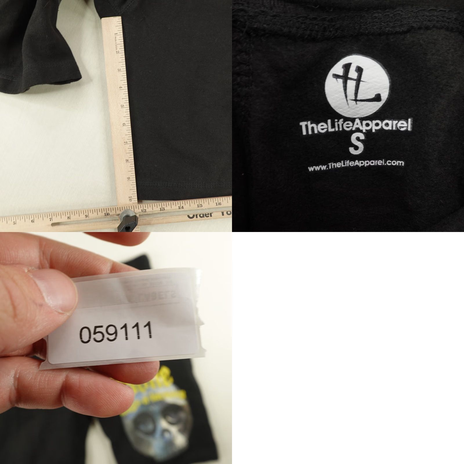 Harmony VINTAGE The Life Apparel Bone Thugs N Harmony Shorts Mens Small Black Hip Hop Music Sweat Casual Activewear Size US 31 - 8 Thumbnail