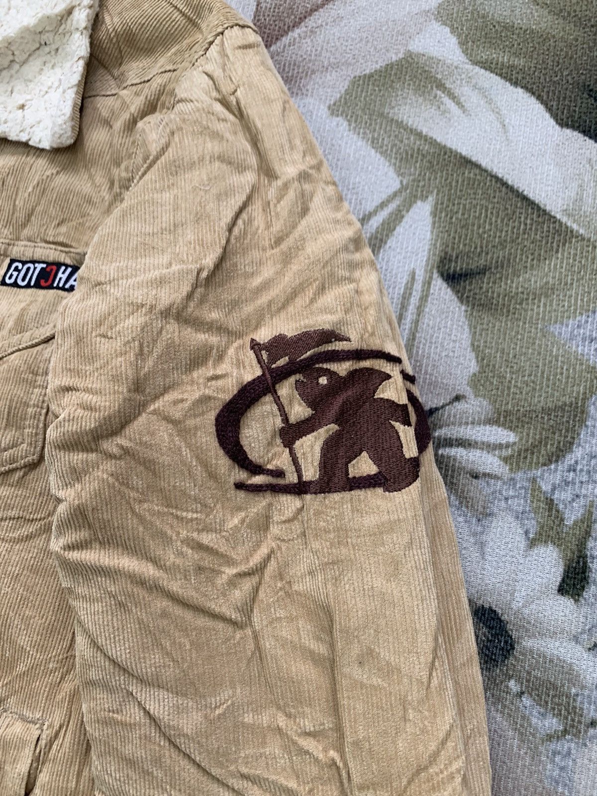 Gotcha Gotcha Embroidered House Of Gotcha Corduroy Jacket Size US M / EU 48-50 / 2 - 4 Thumbnail