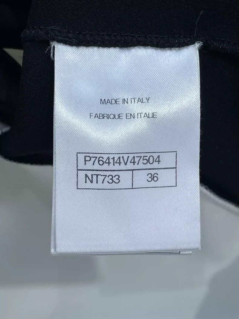 Chanel Chanel Black and White Logo Short Sleeve TShirt -2505 Size US S / EU 44-46 / 1 - 7 Thumbnail