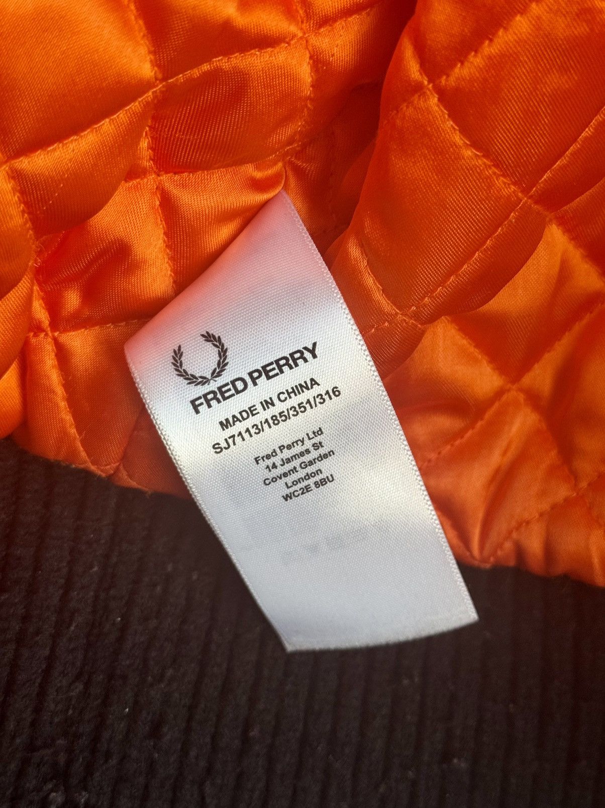 Fred Perry × Raf Simons Raf Simons x Fred Perry Flight Bomber Jacket size 44 XL Size US XL / EU 56 / 4 - 6 Thumbnail