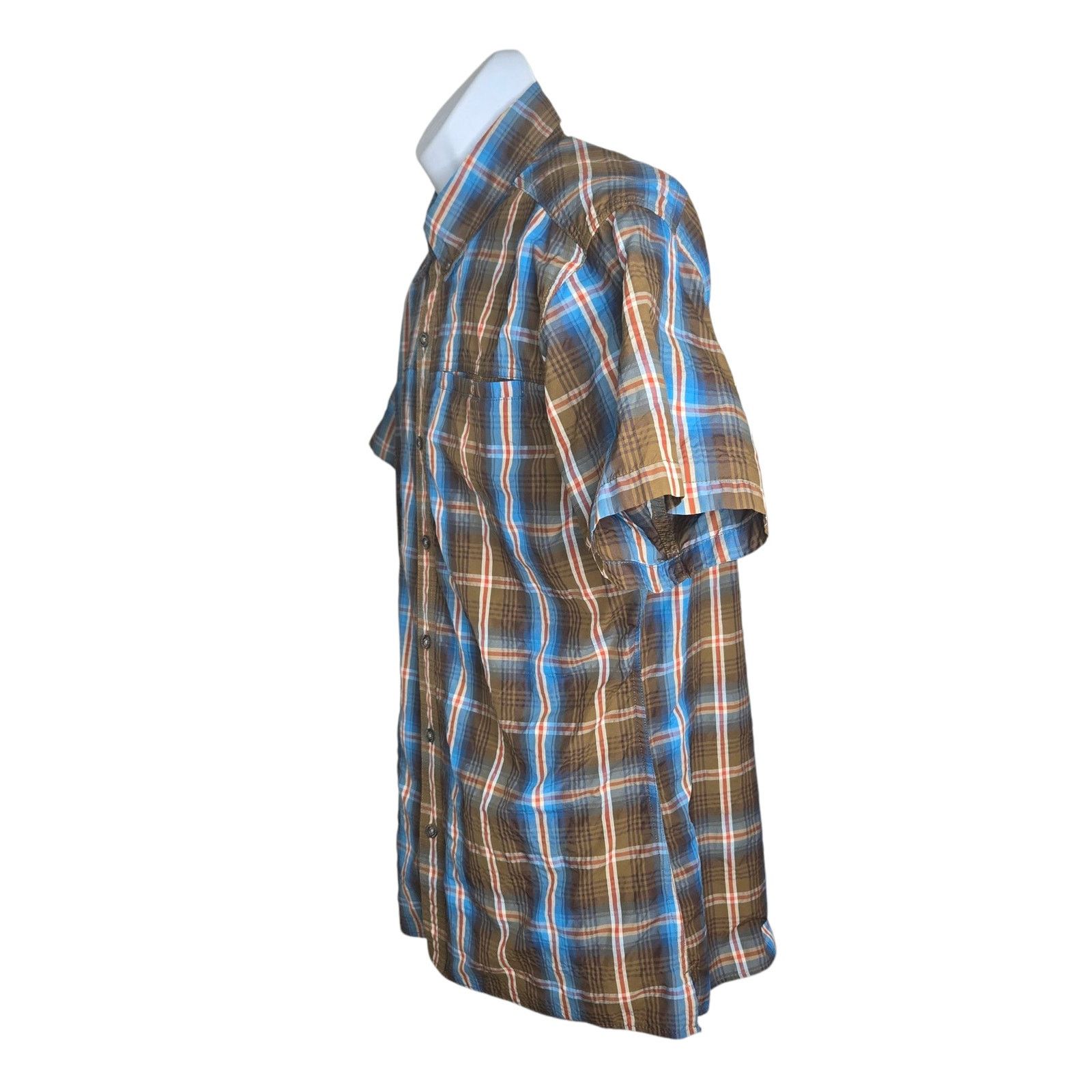 Eddie Bauer Eddie Bauer Mens Plaid Shirt Medium Nylon Outdoor Activity Size US M / EU 48-50 / 2 - 4 Thumbnail