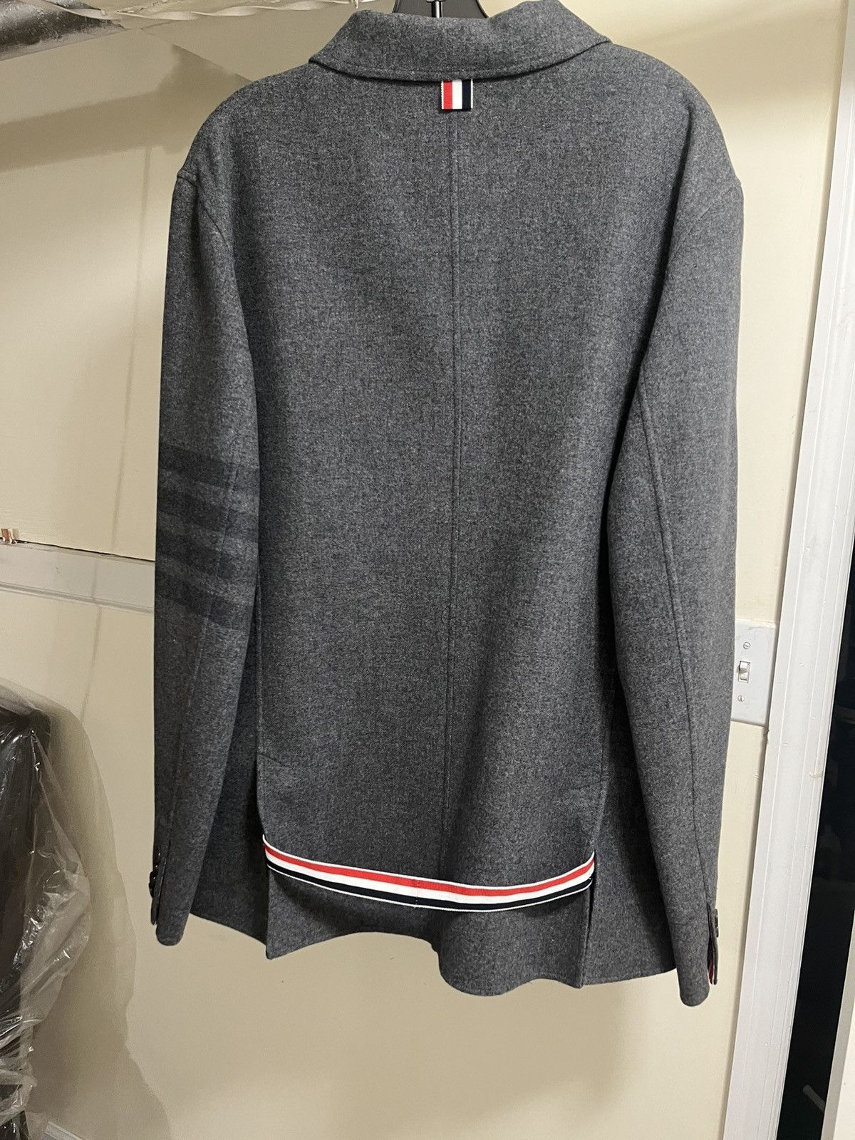 Thom Browne Thom Browne 4 Bar Unconstructed Sport Jacket Sz 4 Size US XL / EU 56 / 4 - 8 Thumbnail