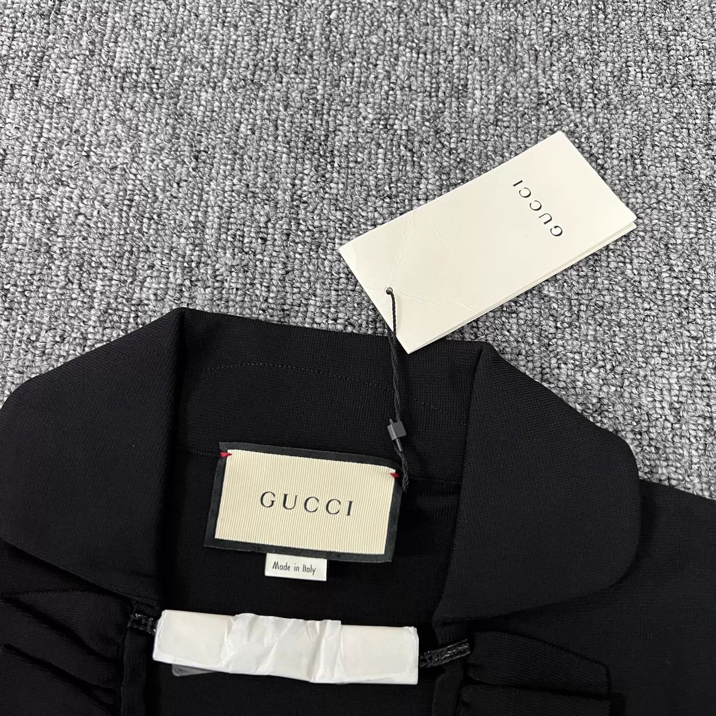 Gucci Gucci G Logo Stripe Black Lace Trim M Dress Size M / US 6-8 / IT 42-44 - 6 Thumbnail
