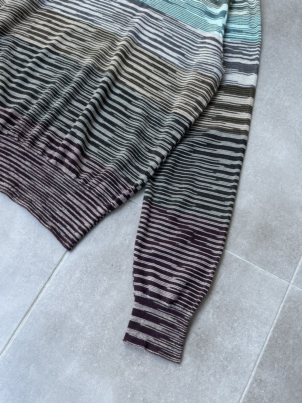 Missoni !DS! AW23 Missoni Striped Wool Sweater Size US L / EU 52-54 / 3 - 11 Thumbnail