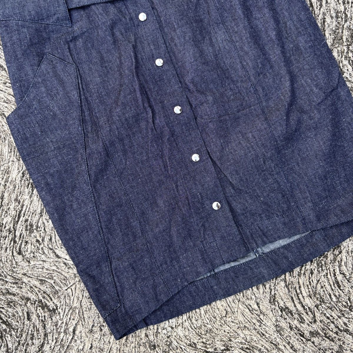 Thierry Mugler Thierry Mugler mini skirt denim Size 27" / US 4 / IT 40 - 4 Thumbnail