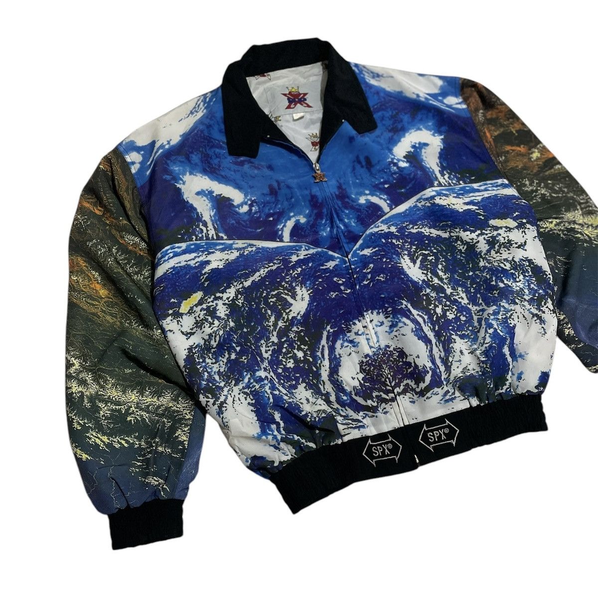 Other Spx Hiphop Silk Troop Bomber Jacket Size US L / EU 52-54 / 3 - 4 Thumbnail