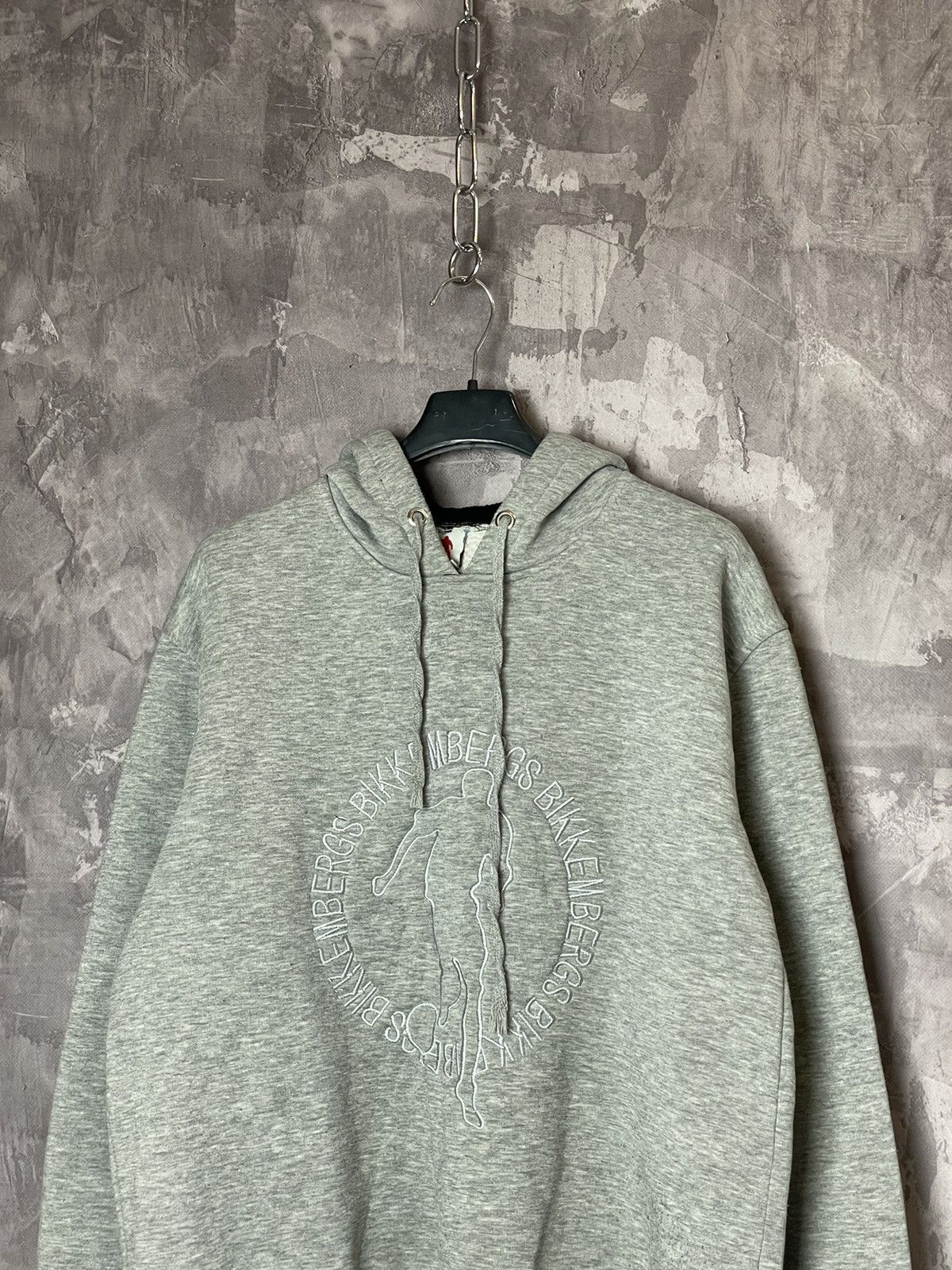 Dirk Bikkembergs × Vintage Dirk Bikkemberg vintage football embroidered logo hoodie Size US L / EU 52-54 / 3 - 2 Thumbnail