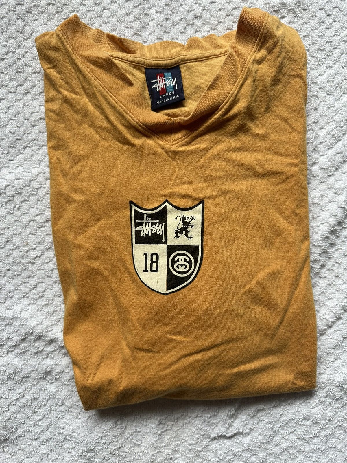 Stussy Vintage Stussy Crest Tee Size US L / EU 52-54 / 3 - 1 Thumbnail