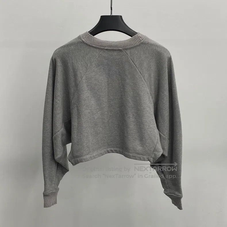 Loewe LOEWE Gray short sweatshirt, size xs Size XS / US 0-2 / IT 36-38 - 2 Thumbnail