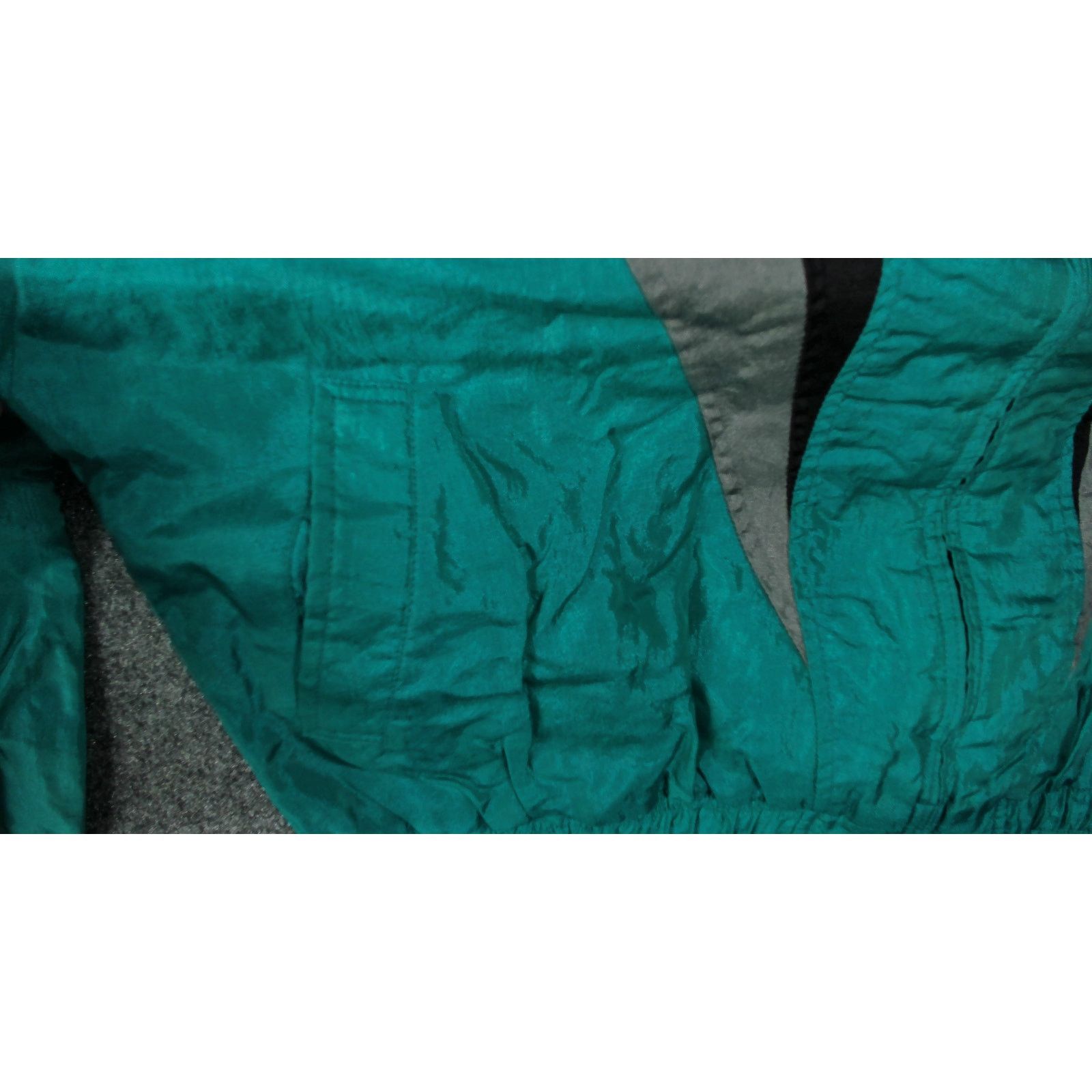 Vintage Vintage 80s Teal Boxy Batwing Ski Jacket Size XL / US 12-14 / IT 48-50 - 11 Thumbnail