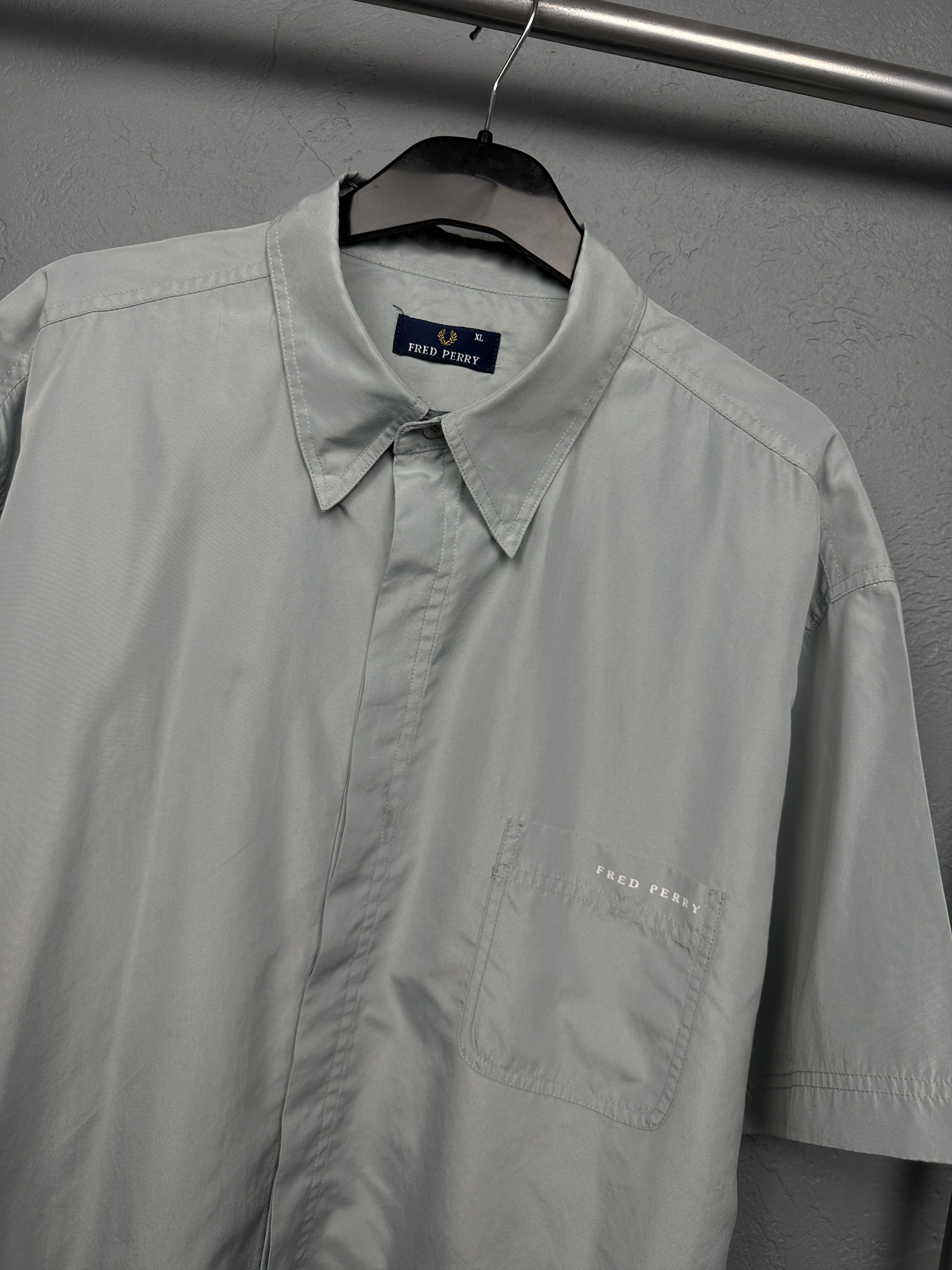 Fred Perry × Vintage Fred Perry Vintage Mens Short Sleeve Shirt Size US XL / EU 56 / 4 - 2 Thumbnail