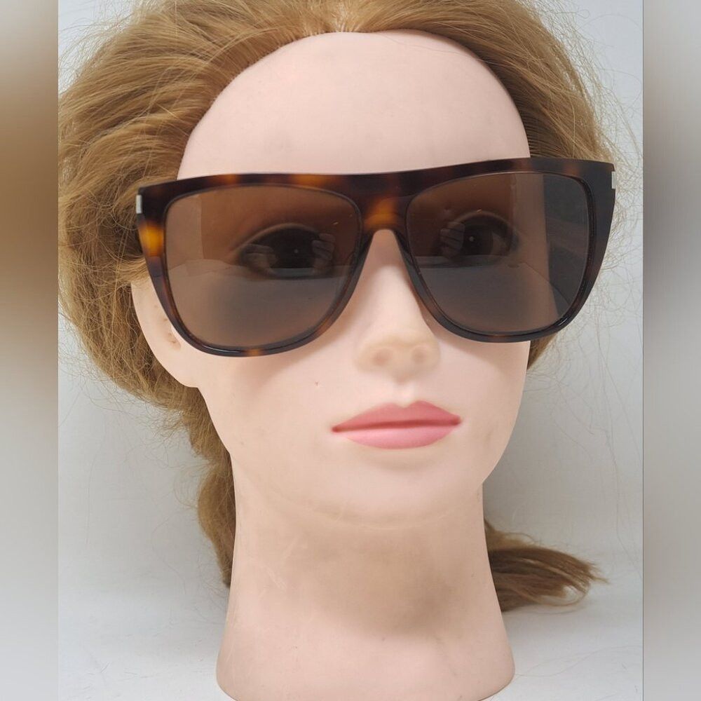 Saint Laurent Paris Saint Laurent Sunglasses Frames Only Prescription Flat Top Size ONE SIZE - 2 Thumbnail