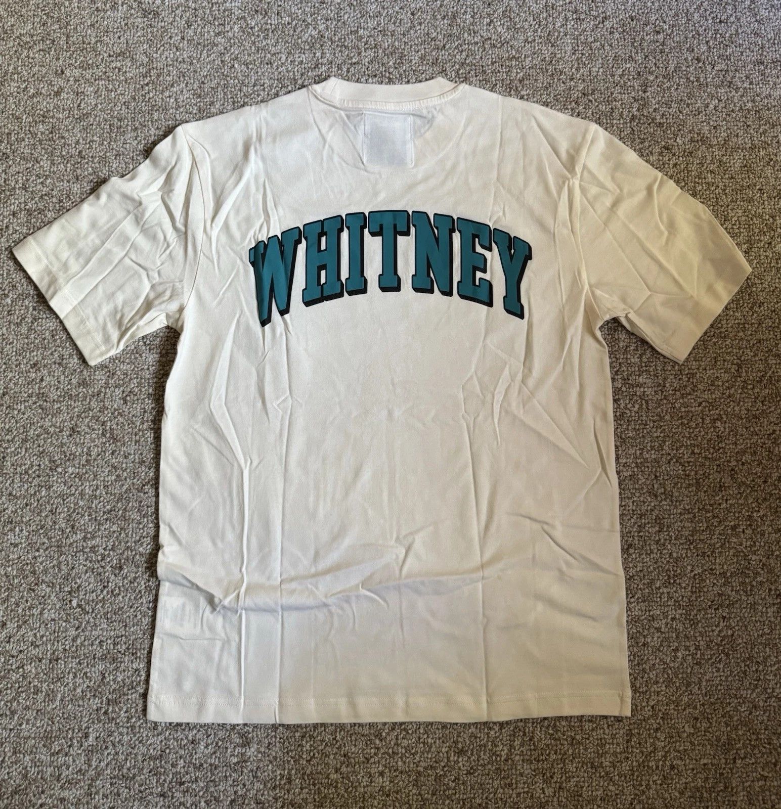 Palace Palace x Whitney Houston Tee - Off White Size Medium NWT Size US M / EU 48-50 / 2 - 2 Thumbnail