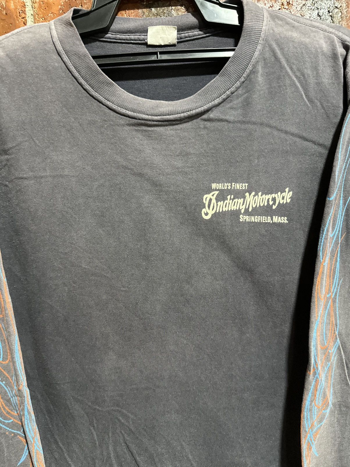 Indian Motorcycle Thrashed Vintage Indian Motorcycle Sun Faded Tee Size US M / EU 48-50 / 2 - 3 Thumbnail