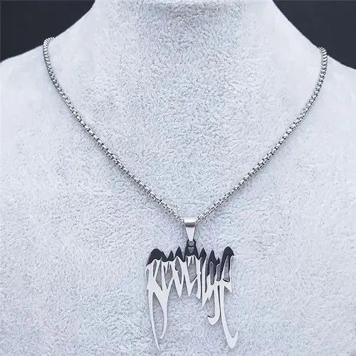 Other Silver Color Revenge Pendant Necklace Size ONE SIZE - 3 Thumbnail