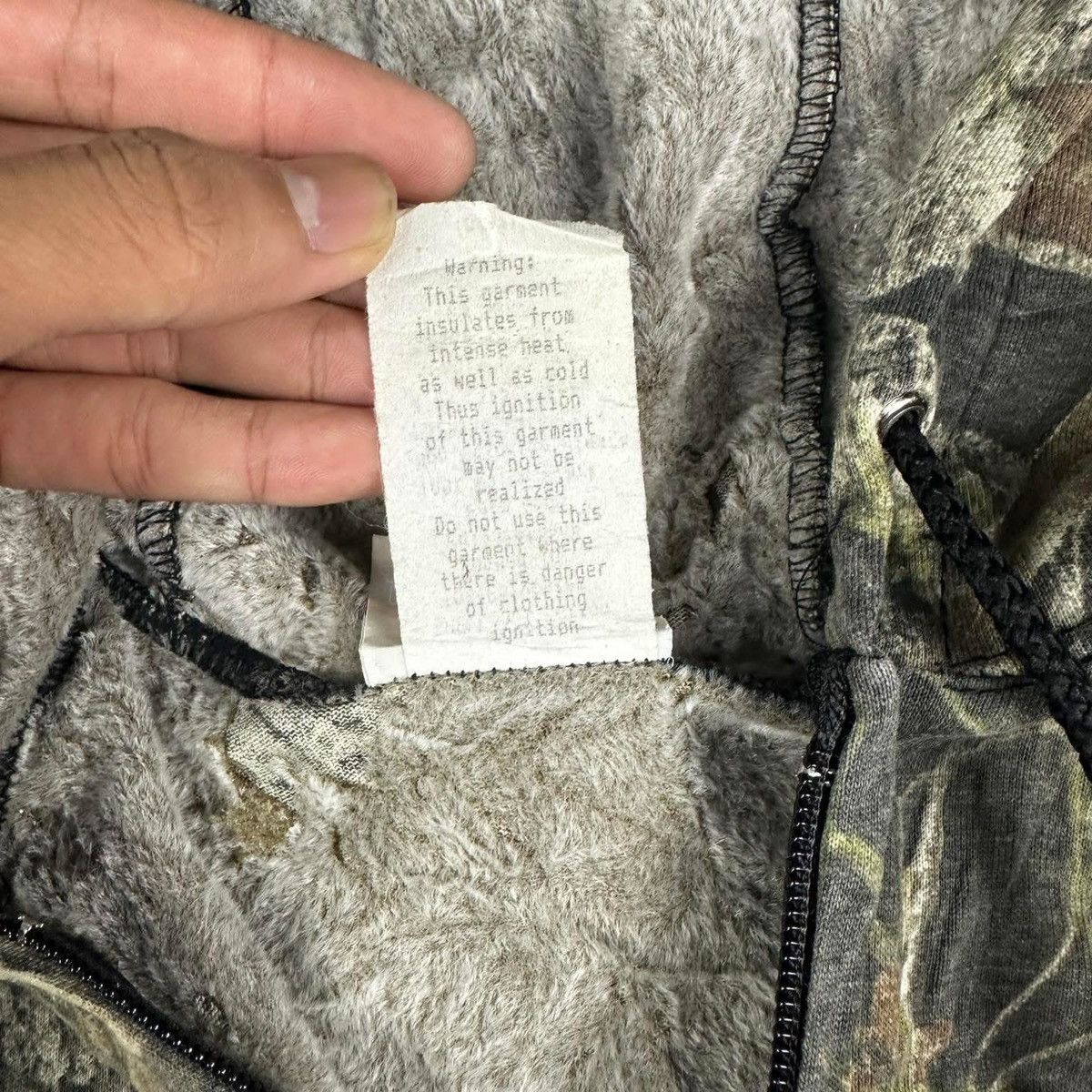 Carhartt × Vintage Vintage Y2K Realtree Camo Zip up Hoodie Carhartt Style Size US S / EU 44-46 / 1 - 9 Thumbnail