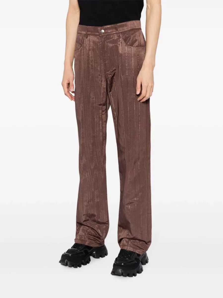 Marine Serre Marine Serre 23FW Brown Wave Trousers Size US 32 / EU 48 - 1 Thumbnail