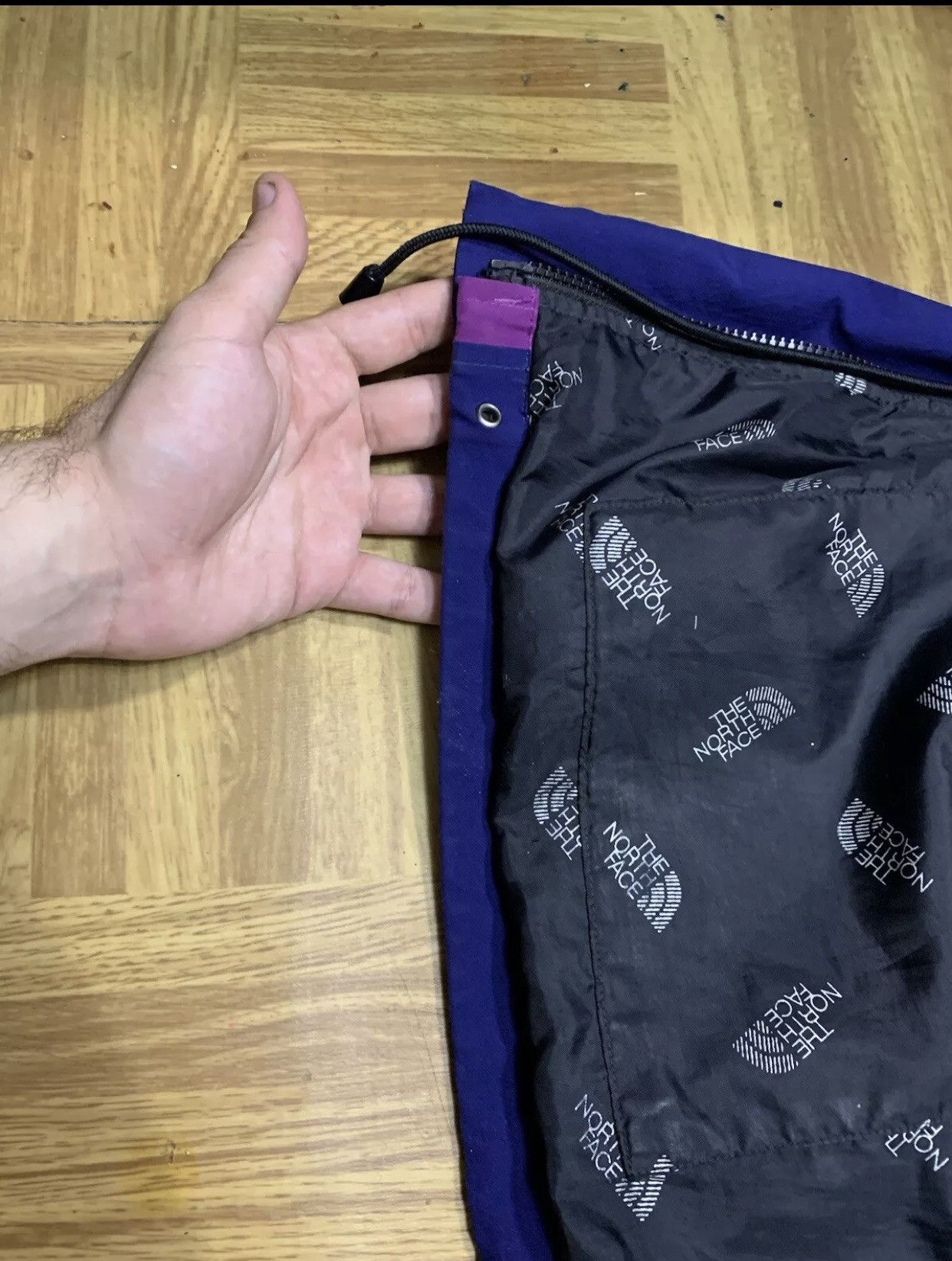 The North Face × Vintage Vintage THE NORTH FACE Stowaway 3 Gore-Tex Jacket Blue Size US XL / EU 56 / 4 - 6 Thumbnail