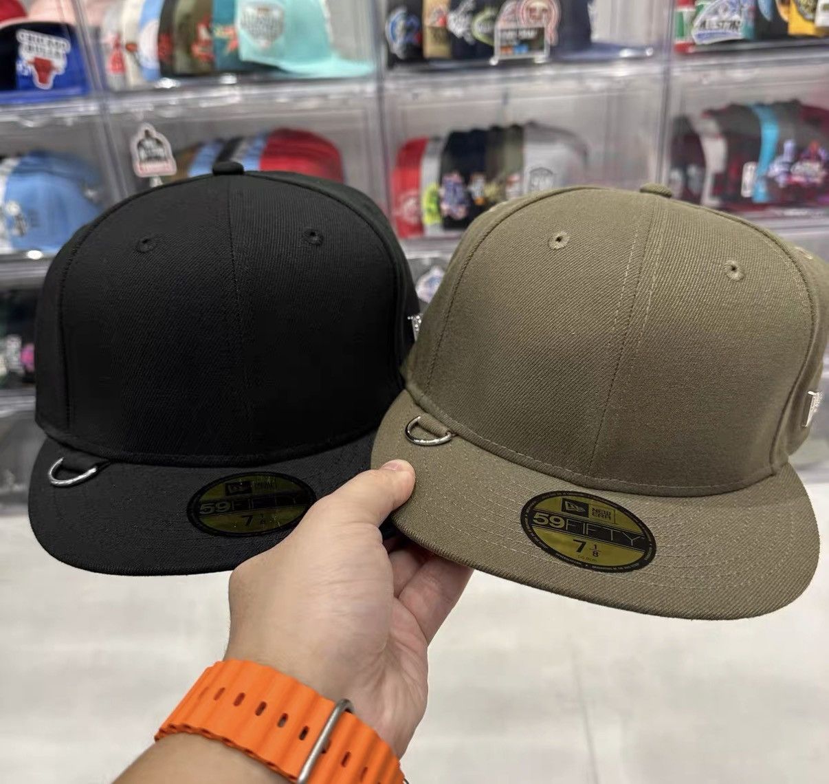 New Era New Era Flat Brim Baseball Cap J32 Size ONE SIZE - 5 Thumbnail