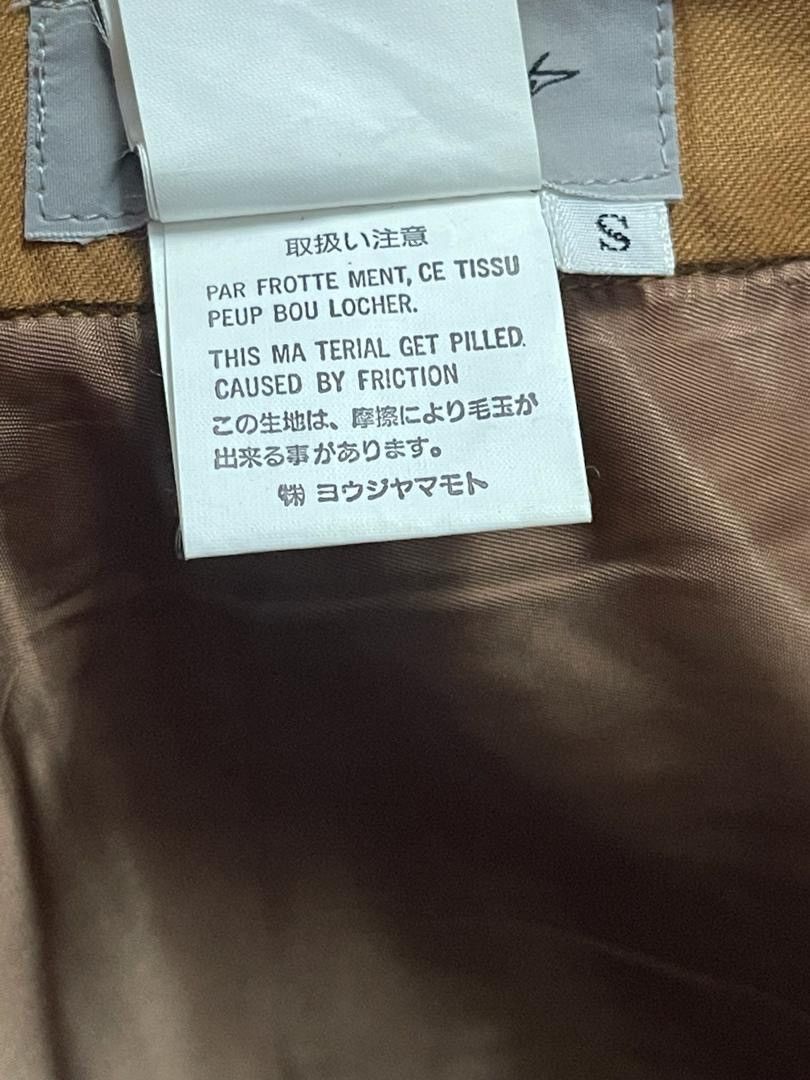 Yohji Yamamoto Yohji Yamamoto Signature Tag Wool Pants Size US 33 - 20 Thumbnail