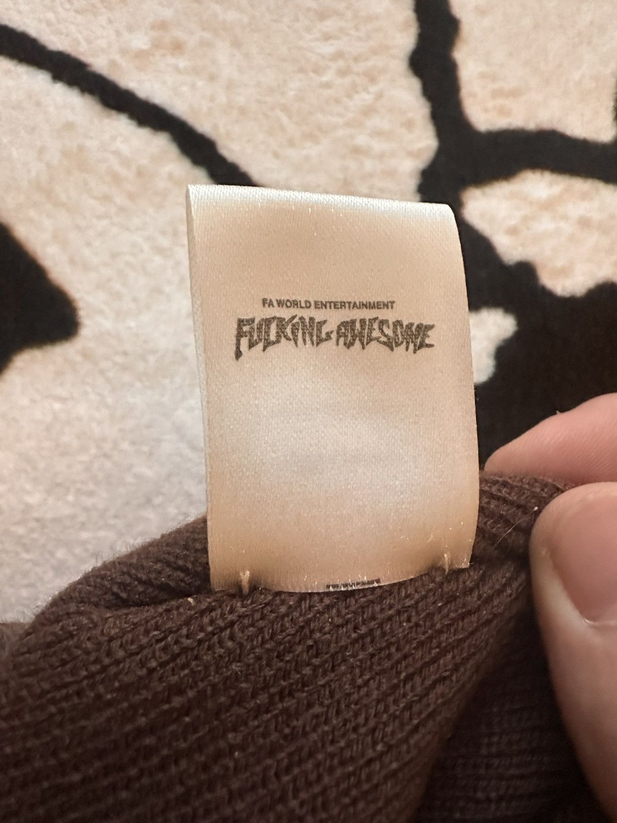 Fucking Awesome Fucking Awesome Little Stamp Cuff Beanie Size ONE SIZE - 3 Thumbnail