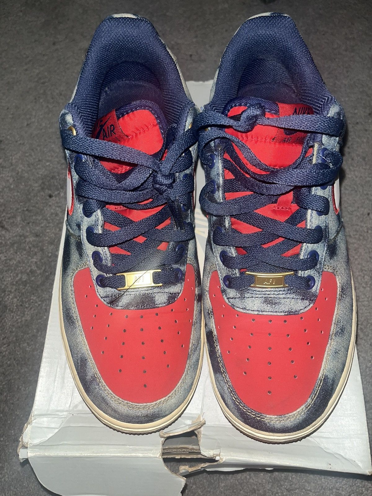 Nike Air force 1s “07 Denim” Size US 9 / EU 42 - 3 Thumbnail