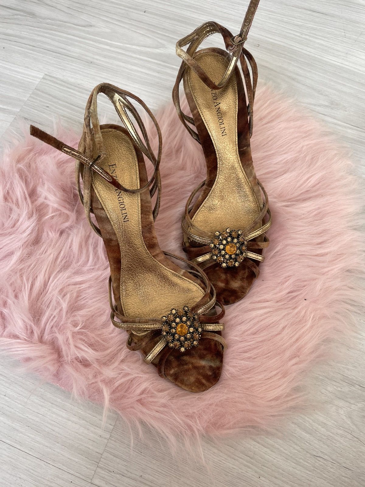 Vintage Enzo Angliolini heels Size US 8 / IT 38 - 7 Thumbnail