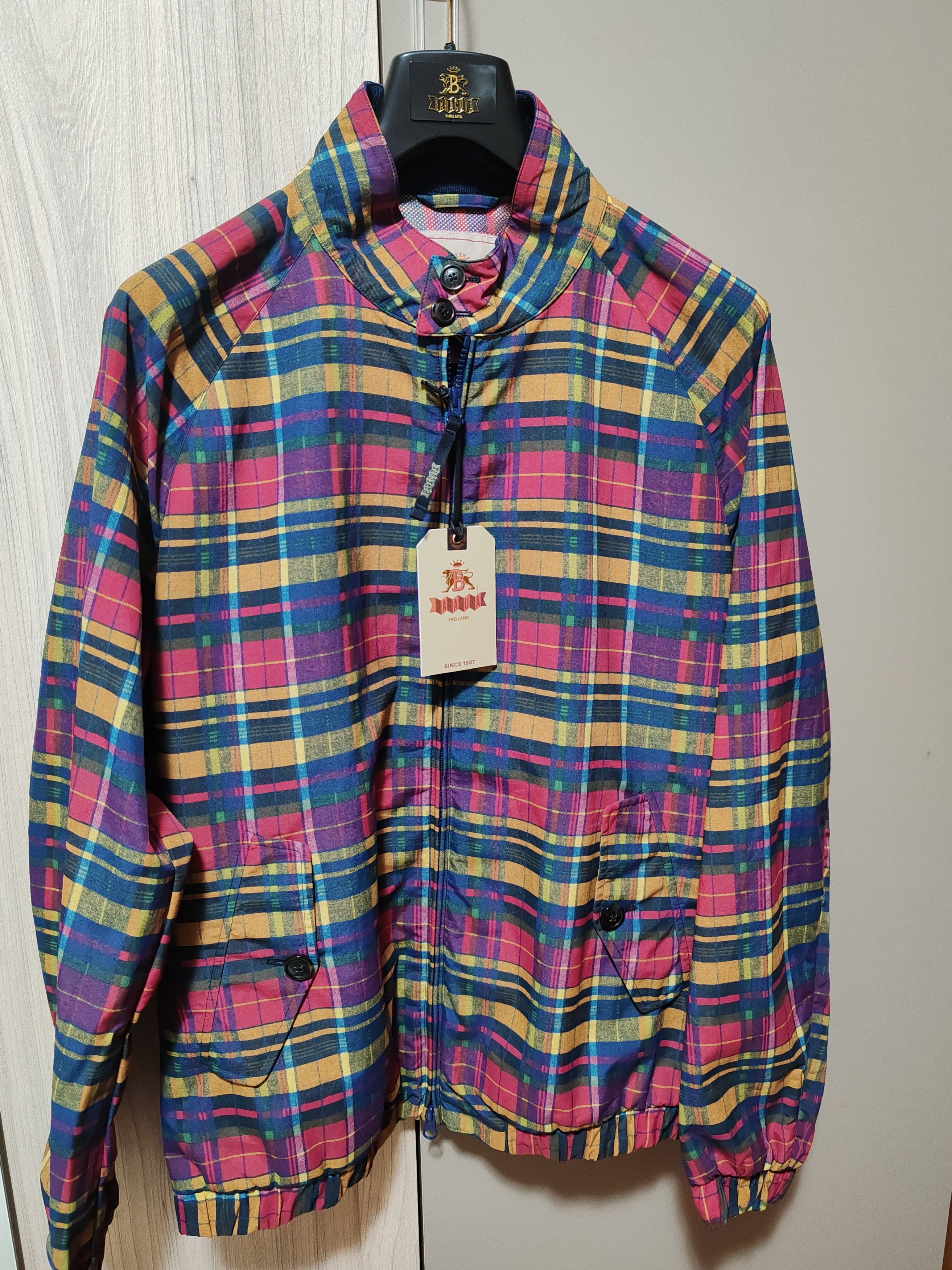 Baracuta Blouson Bordeaux aviateur G9 Pattern Nylon/Baracuta Tg:44 Size US L / EU 52-54 / 3 - 1 Thumbnail