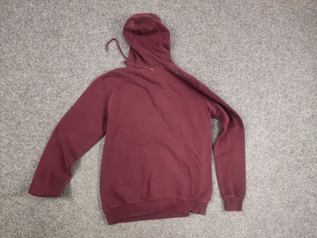 DC Vintage DC Hoodie Big Logo Baggy Burgundy y2k 90s Size US L / EU 52-54 / 3 - 9 Thumbnail