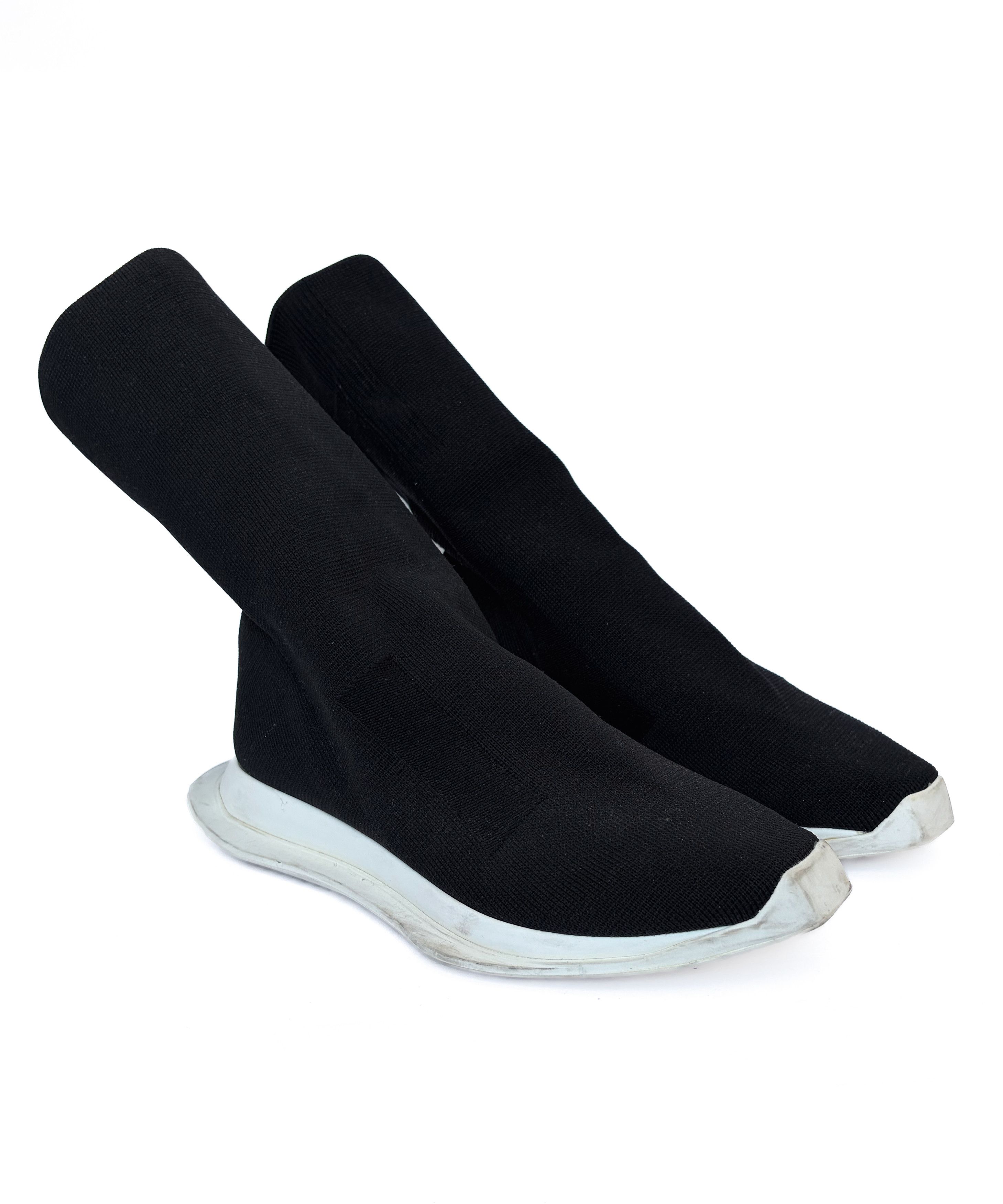Rick Owens 🔴 RICK OWENS Runner Stretch Sock DRKSHDW 37 Black Size US 7 / IT 37 - 6 Thumbnail