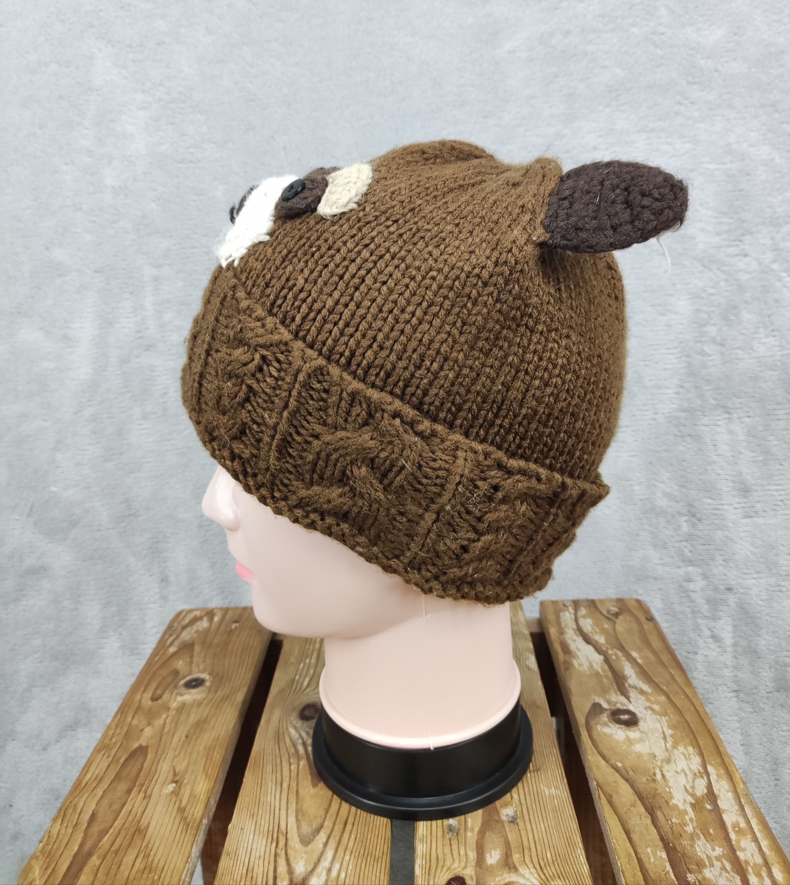Japanese Brand × Vintage Vintage Animal Crochet Hat Size ONE SIZE - 4 Thumbnail