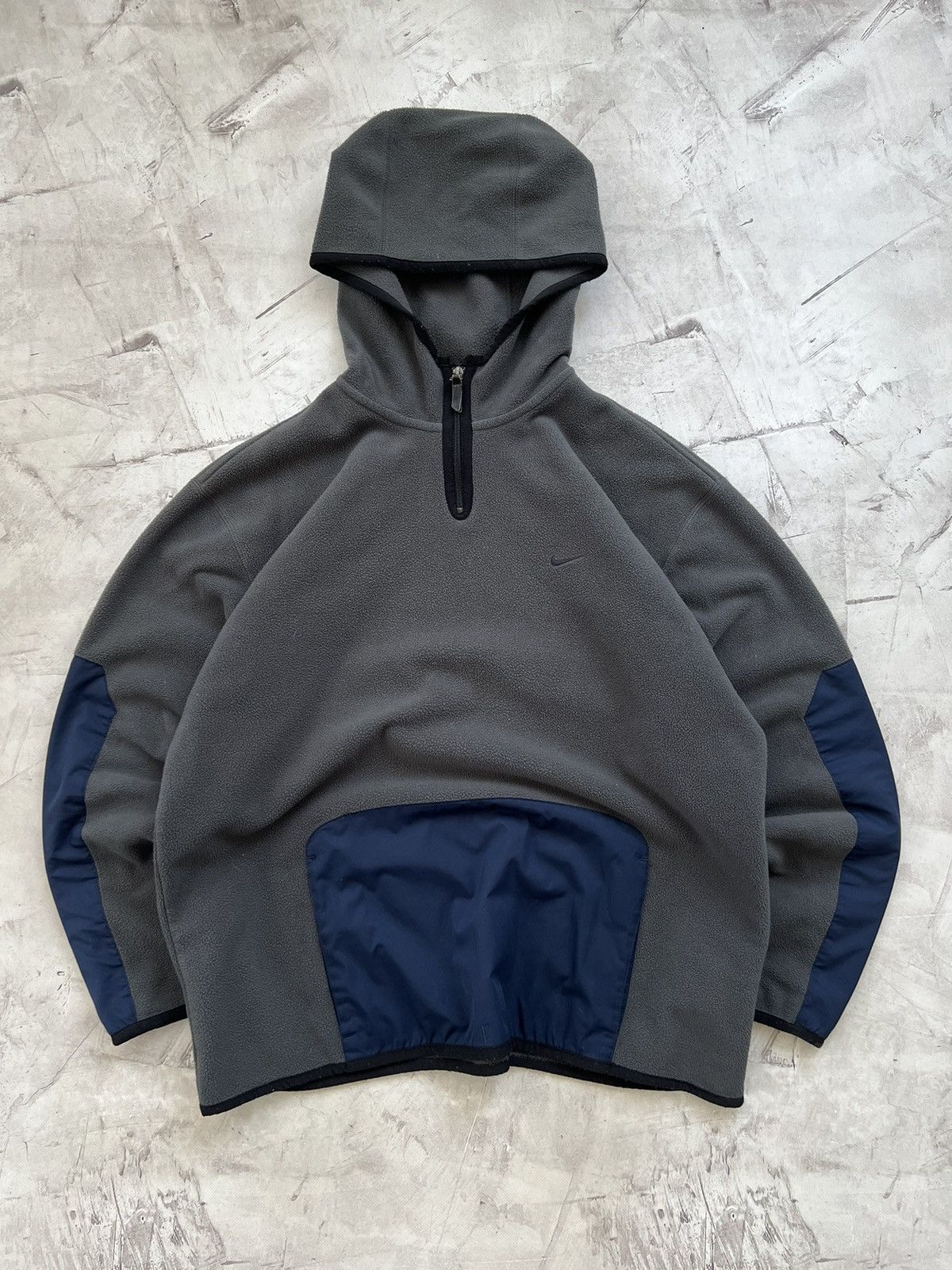 Nike × Streetwear × Vintage Vintage 00s Nike Ninja Fleece Hoodie 