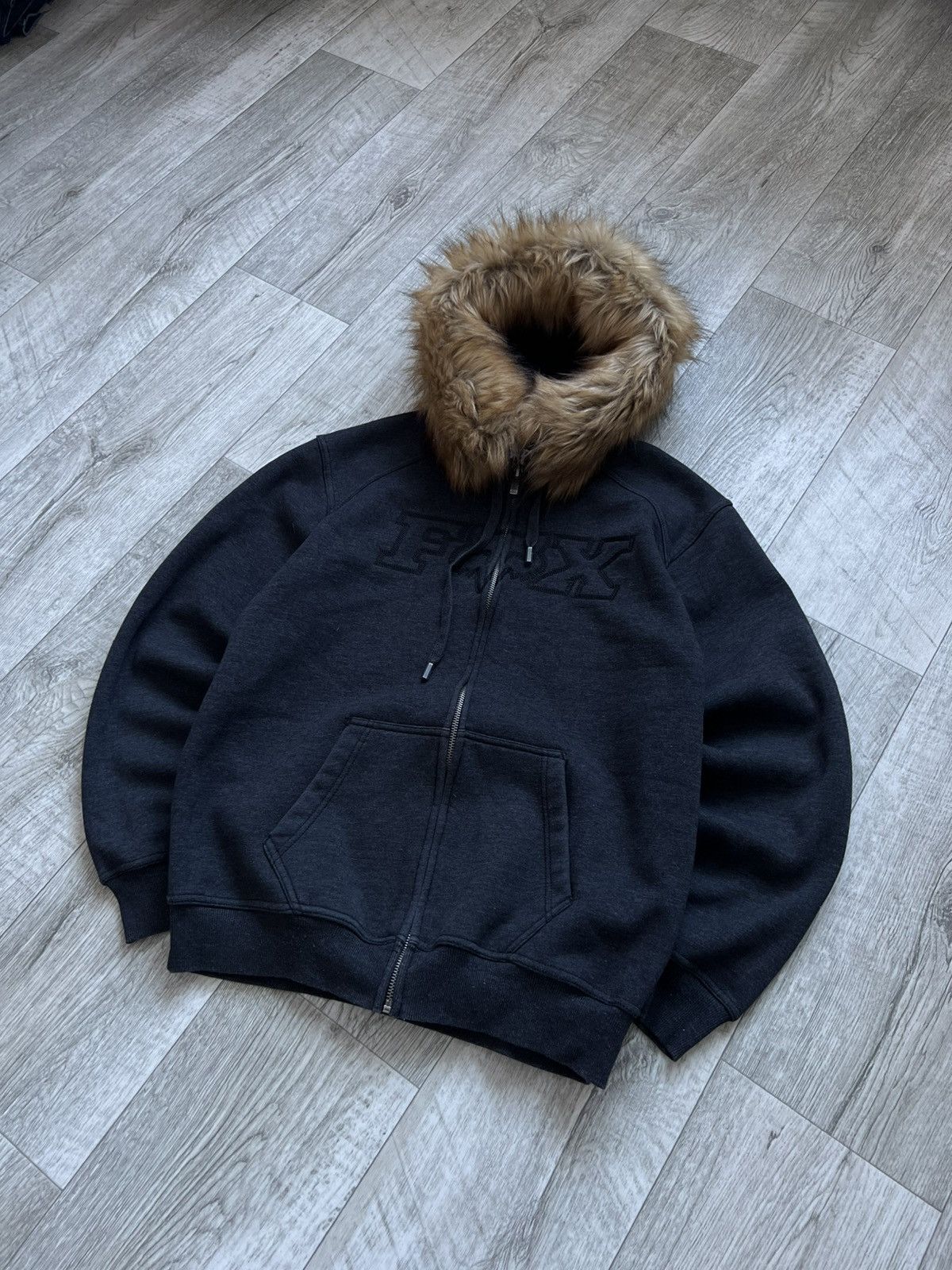 Hysteric Glamour Fox Racing Faux Fur Y2k Zip Hysteric Glamour LGB If Six Was Size US M / EU 48-50 / 2 - 3 Thumbnail