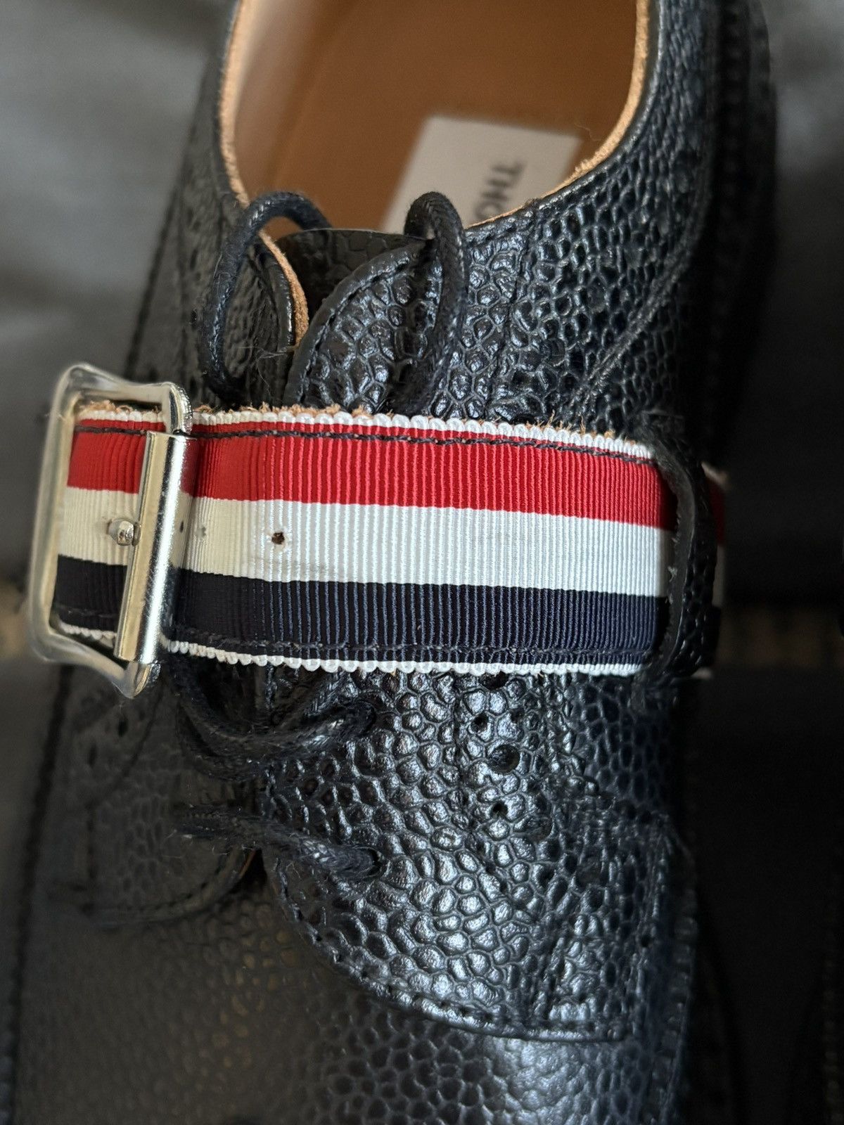 Thom Browne Classic Longwing Strap Commando Sole Brogue Size US 7 / EU 40 - 7 Thumbnail